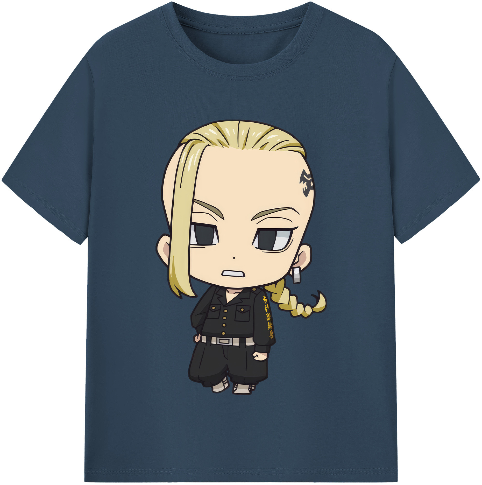 （画像用） 東京リベンジャーズ Tokyo Revengers 綿100％半袖Tシャツ（フロントプリント）