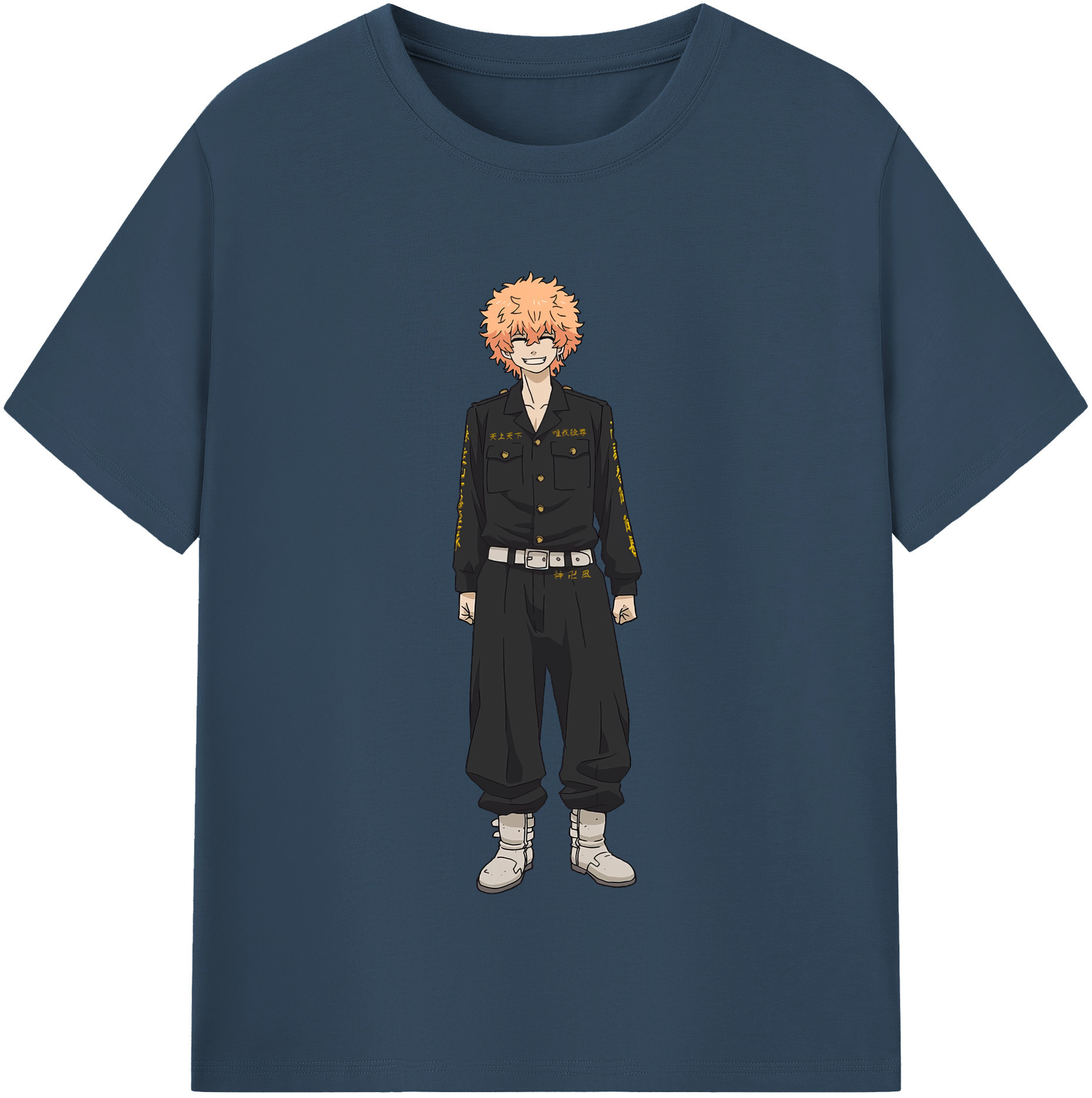 （画像用） 東京リベンジャーズ Tokyo Revengers 綿100％半袖Tシャツ（フロントプリント）