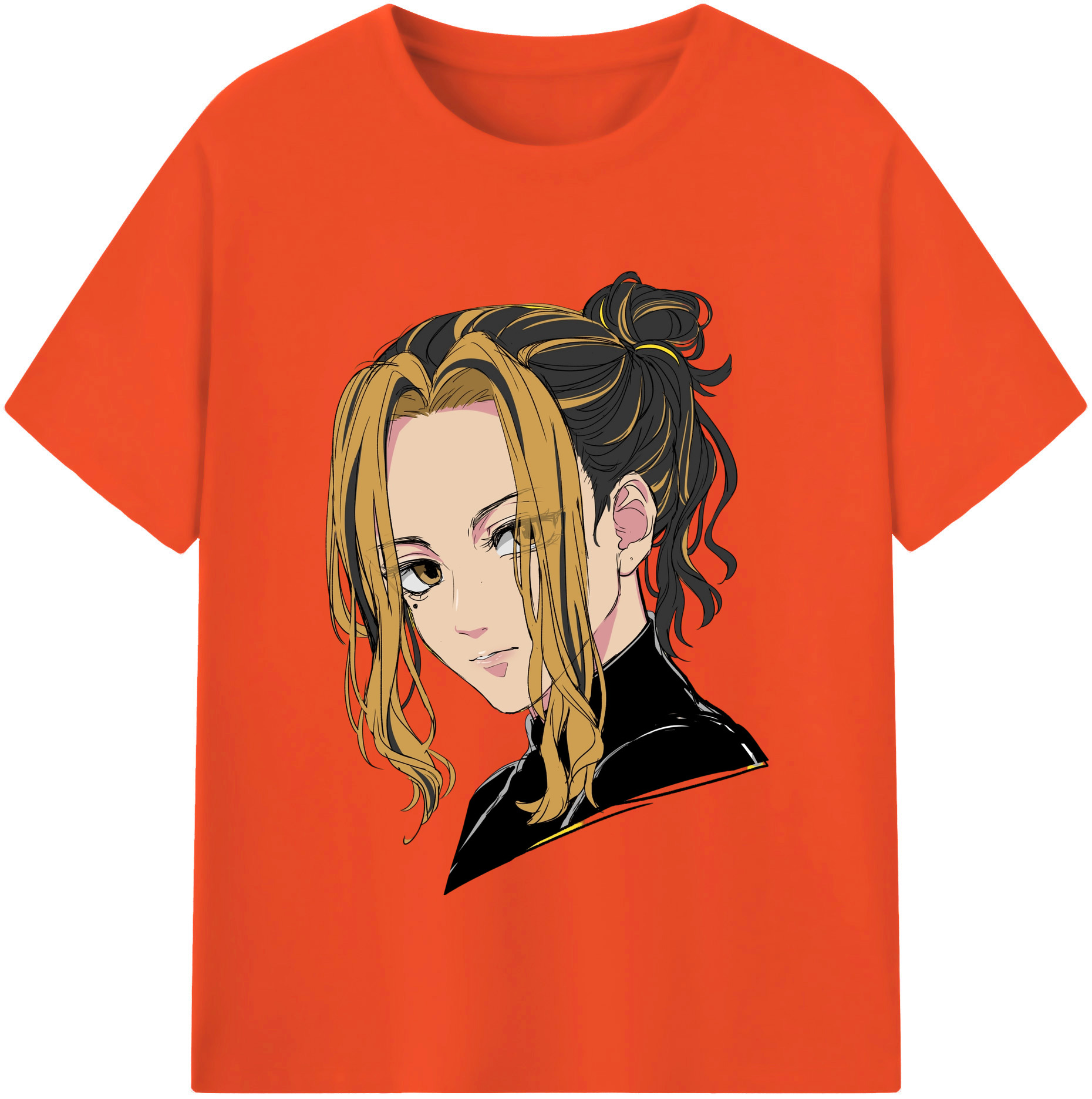 （画像用） 東京リベンジャーズ Tokyo Revengers 綿100％半袖Tシャツ（フロントプリント）