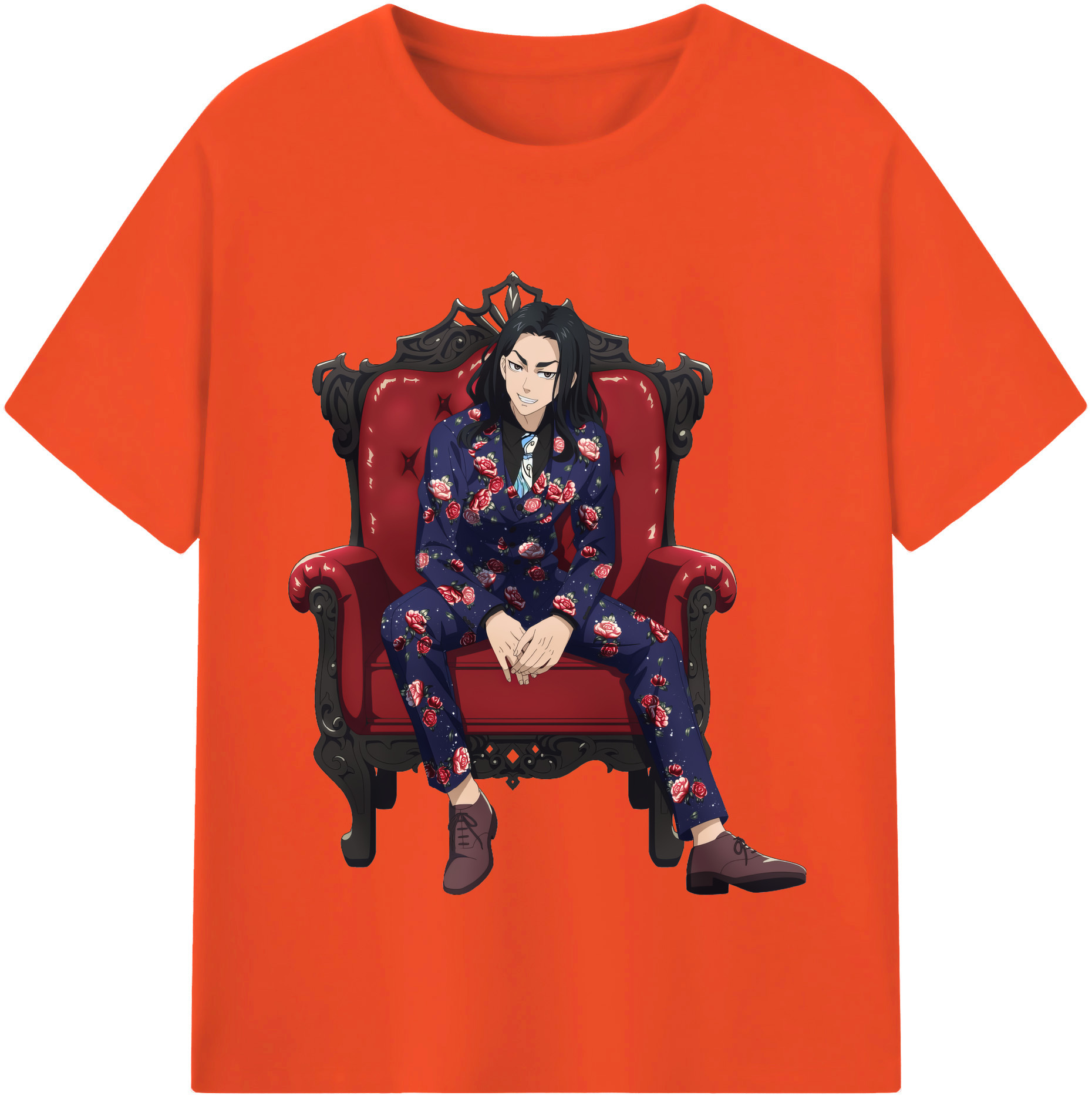 （画像用） 東京リベンジャーズ Tokyo Revengers 綿100％半袖Tシャツ（フロントプリント）