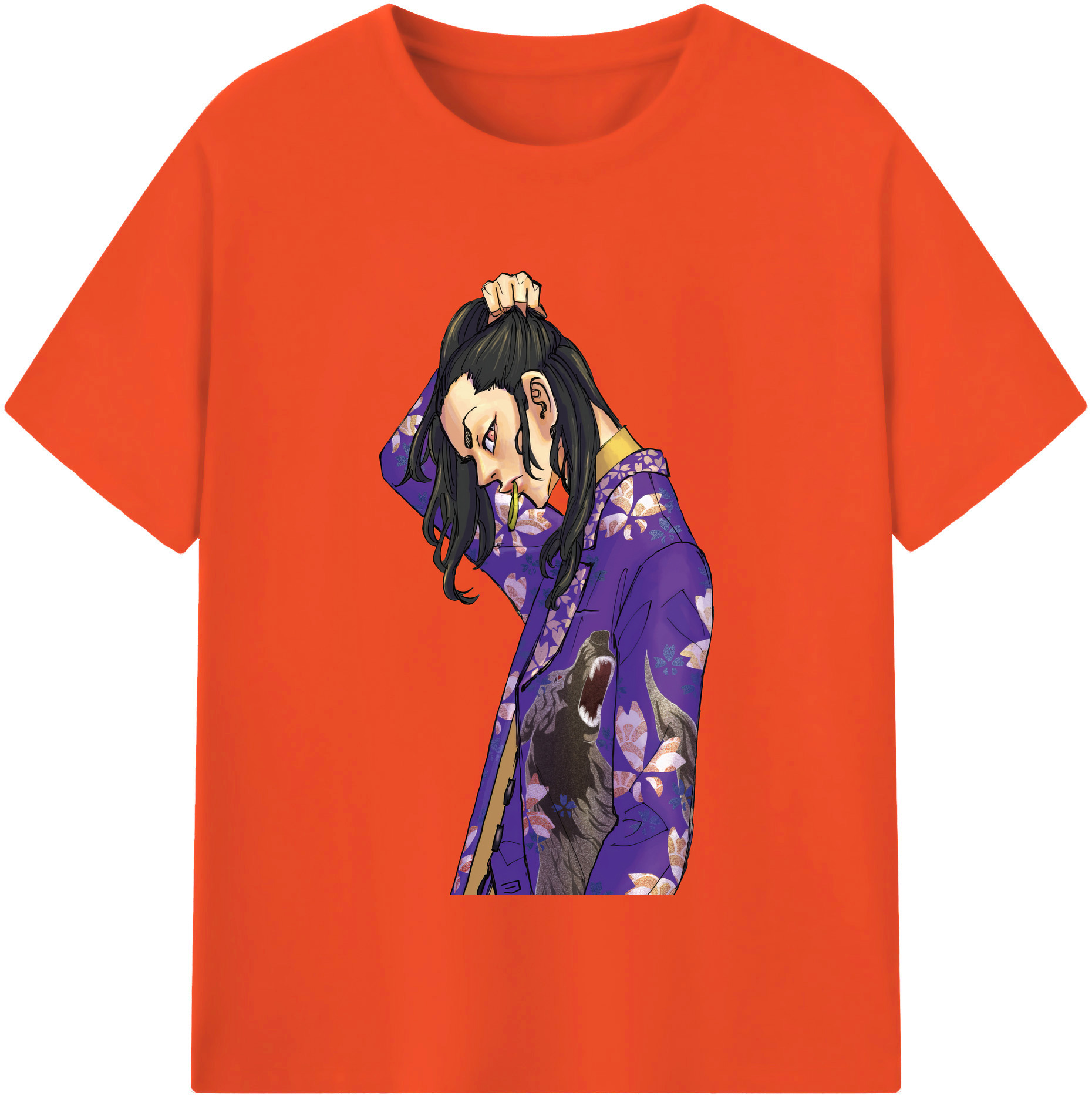 （画像用） 東京リベンジャーズ Tokyo Revengers 綿100％半袖Tシャツ（フロントプリント）