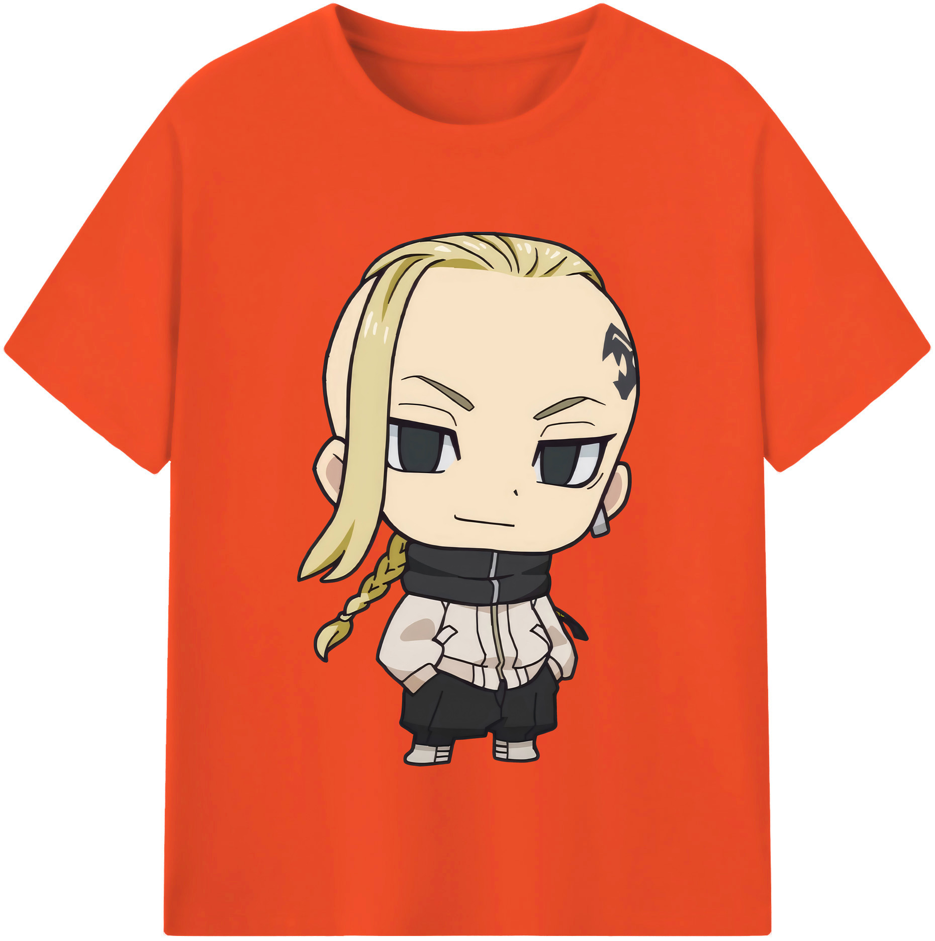 （画像用） 東京リベンジャーズ Tokyo Revengers 綿100％半袖Tシャツ（フロントプリント）