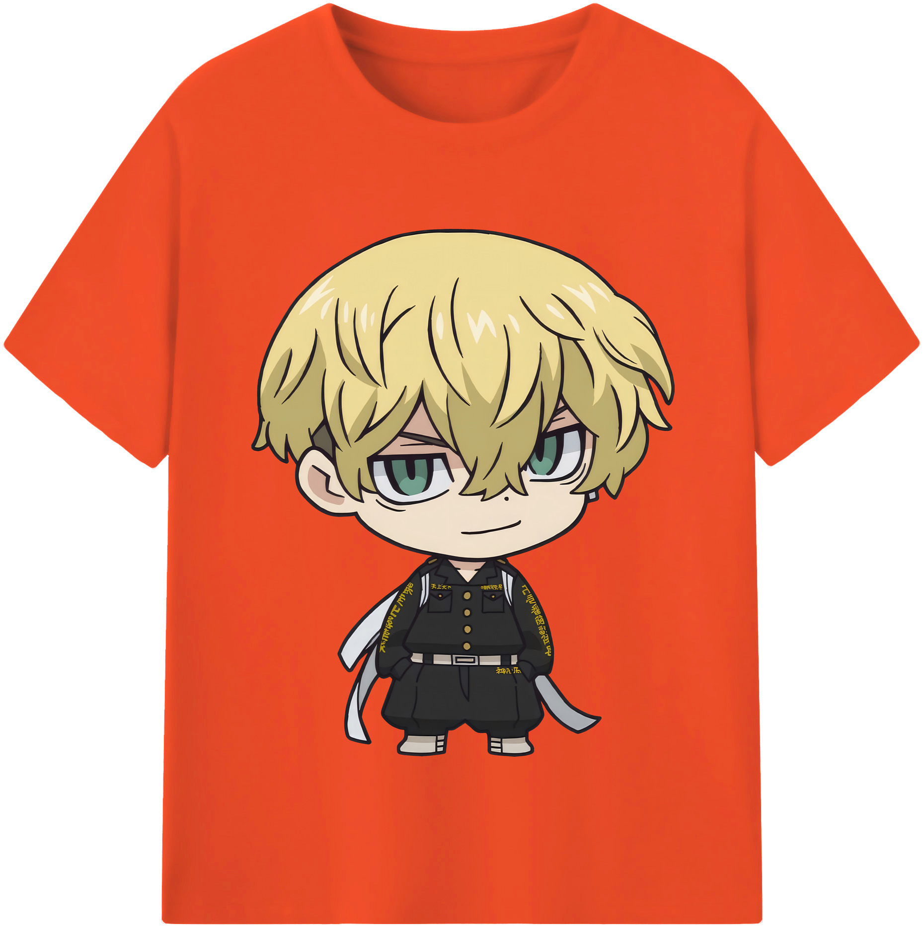 （画像用） 東京リベンジャーズ Tokyo Revengers 綿100％半袖Tシャツ（フロントプリント）