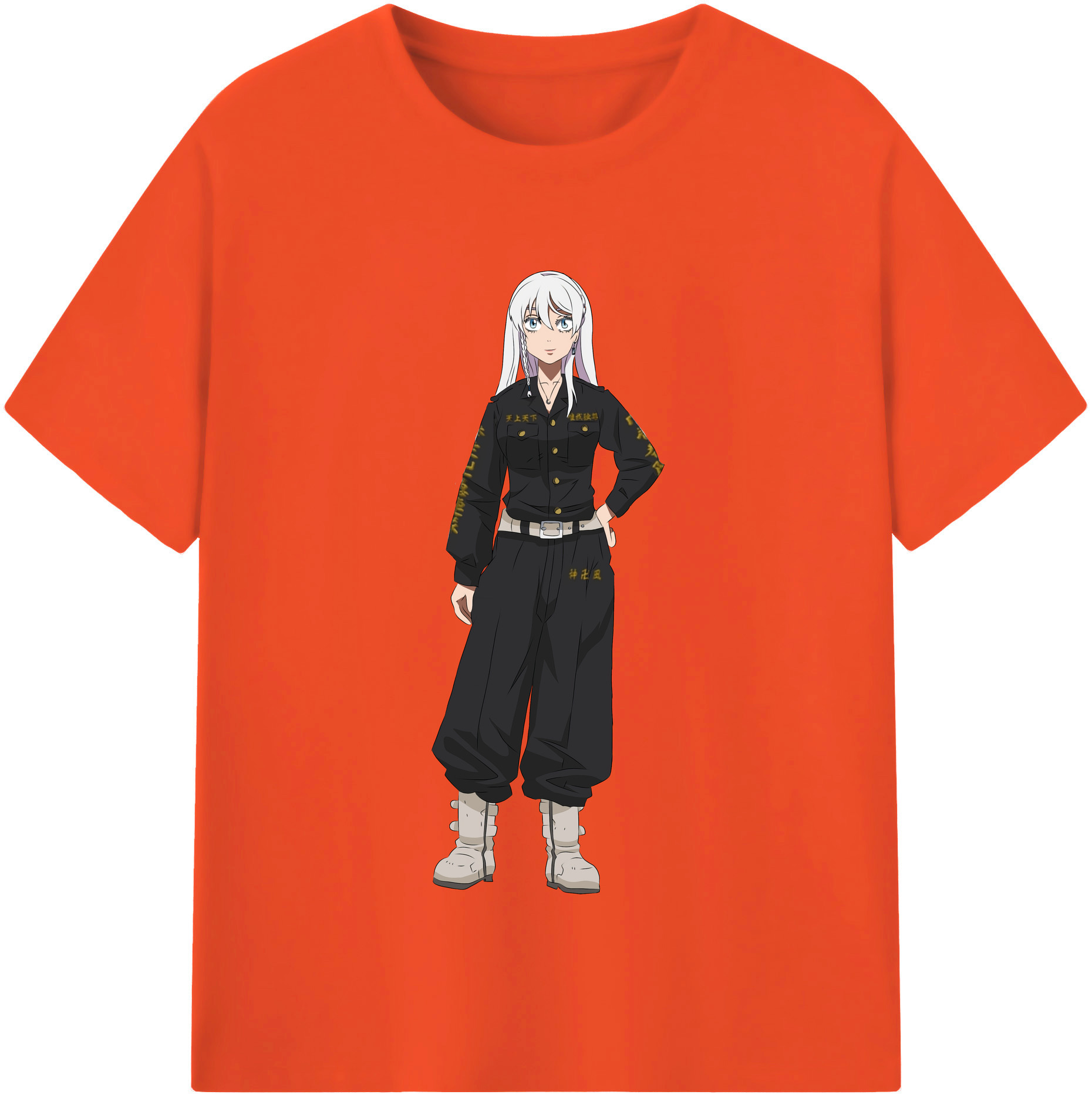 （画像用） 東京リベンジャーズ Tokyo Revengers 綿100％半袖Tシャツ（フロントプリント）