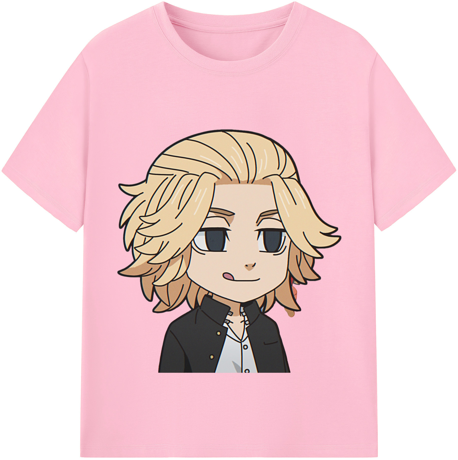 （画像用） 東京リベンジャーズ Tokyo Revengers 綿100％半袖Tシャツ（フロントプリント）