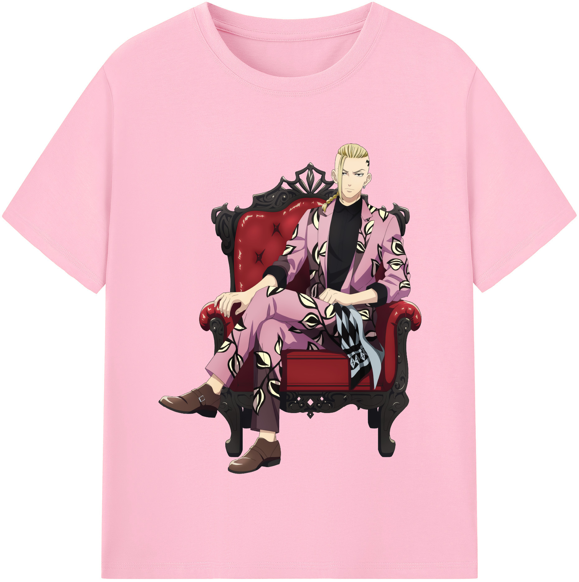（画像用） 東京リベンジャーズ Tokyo Revengers 綿100％半袖Tシャツ（フロントプリント）