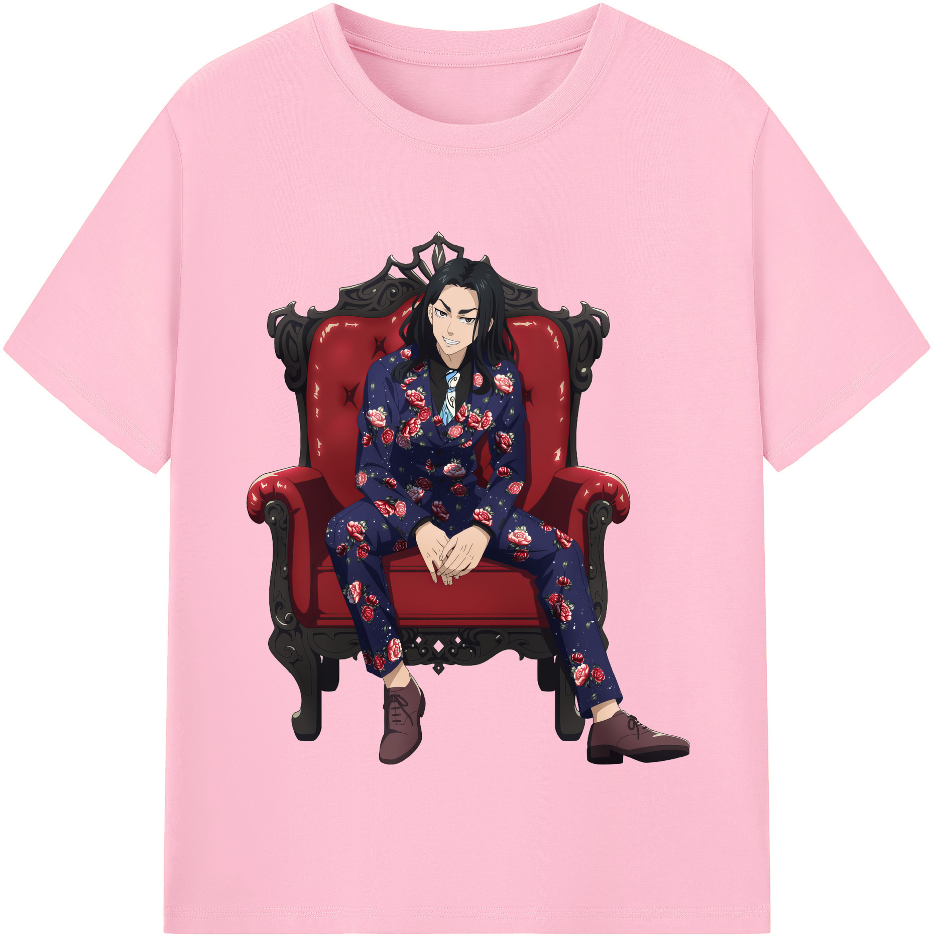 （画像用） 東京リベンジャーズ Tokyo Revengers 綿100％半袖Tシャツ（フロントプリント）