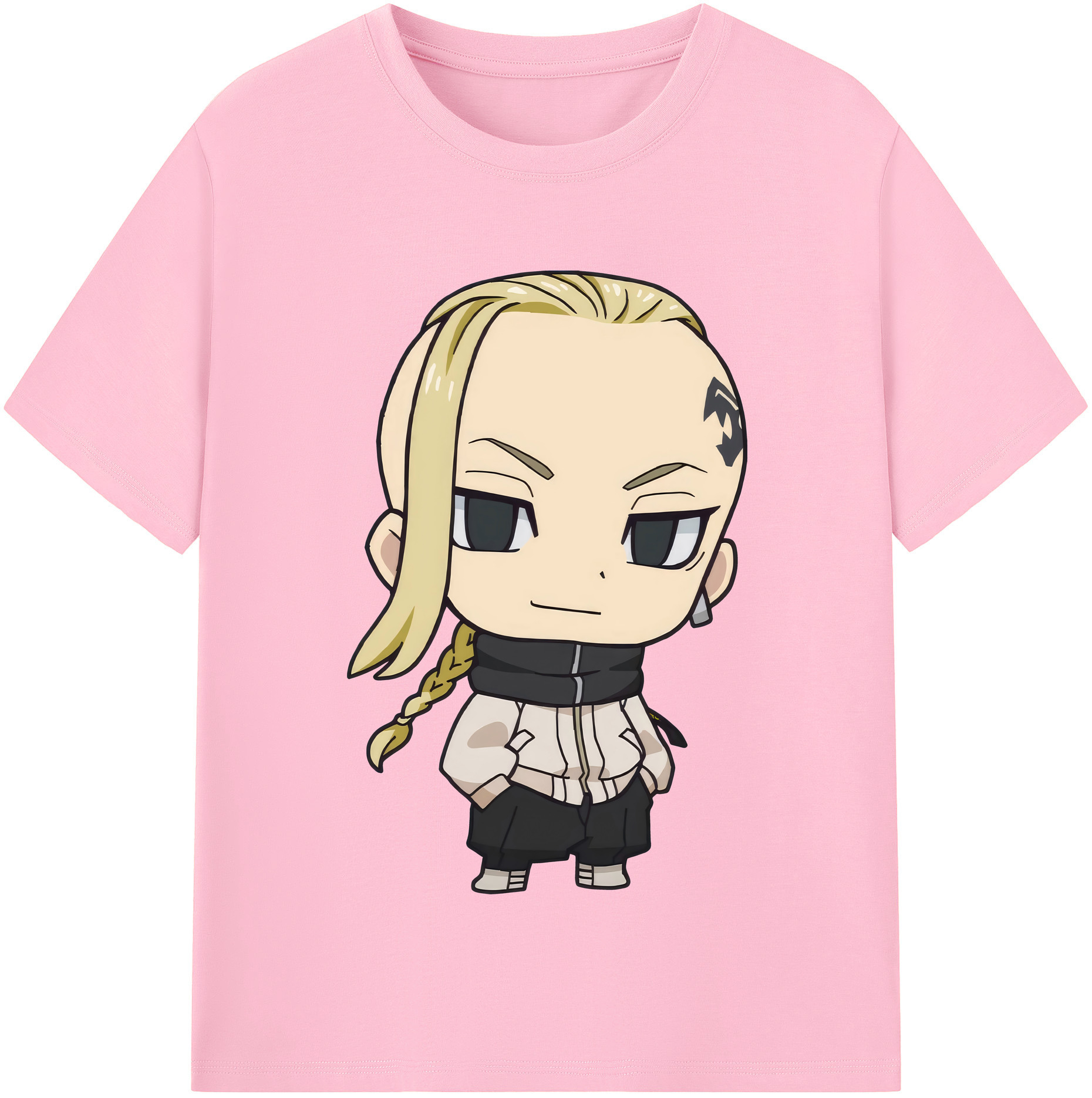 （画像用） 東京リベンジャーズ Tokyo Revengers 綿100％半袖Tシャツ（フロントプリント）