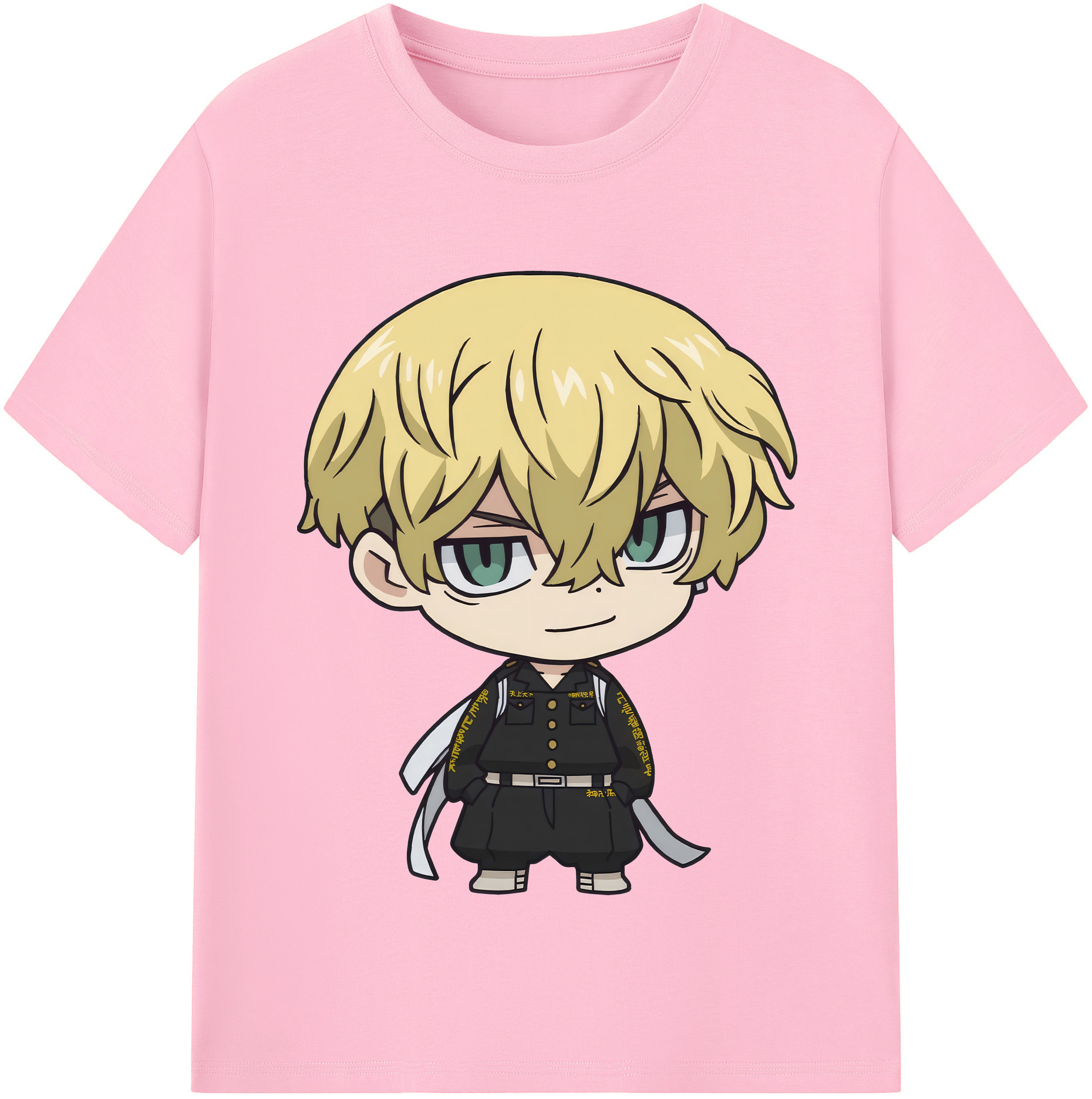（画像用） 東京リベンジャーズ Tokyo Revengers 綿100％半袖Tシャツ（フロントプリント）