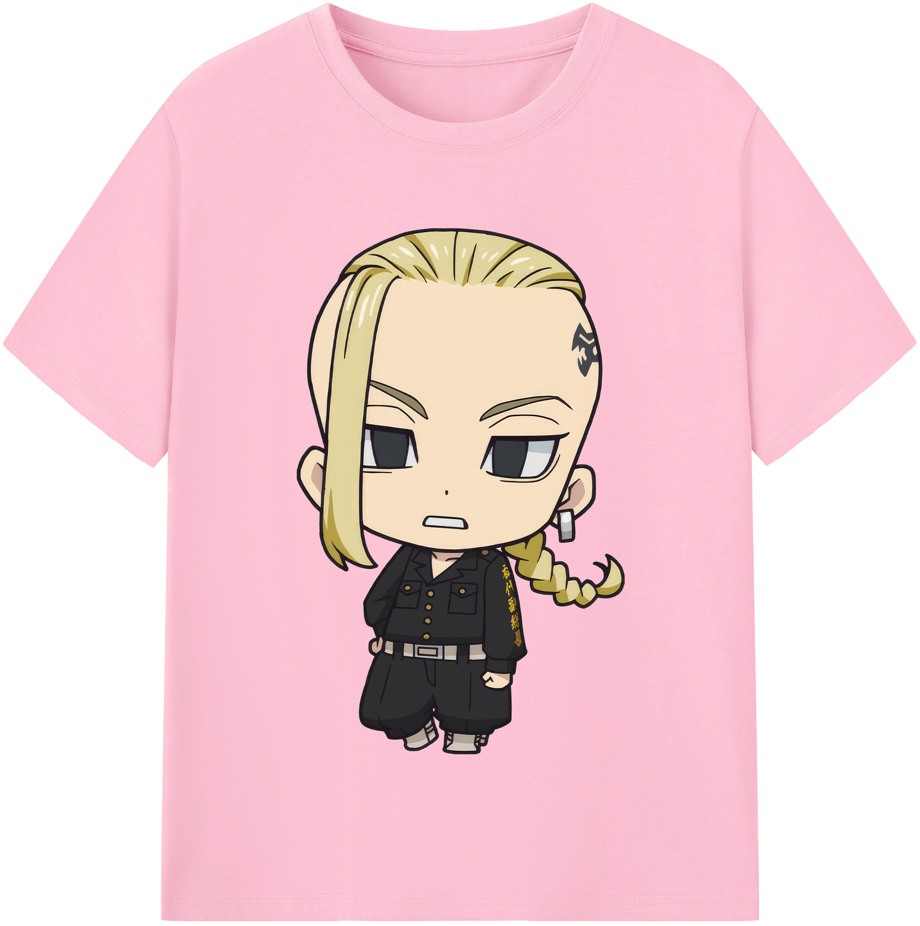 （画像用） 東京リベンジャーズ Tokyo Revengers 綿100％半袖Tシャツ（フロントプリント）