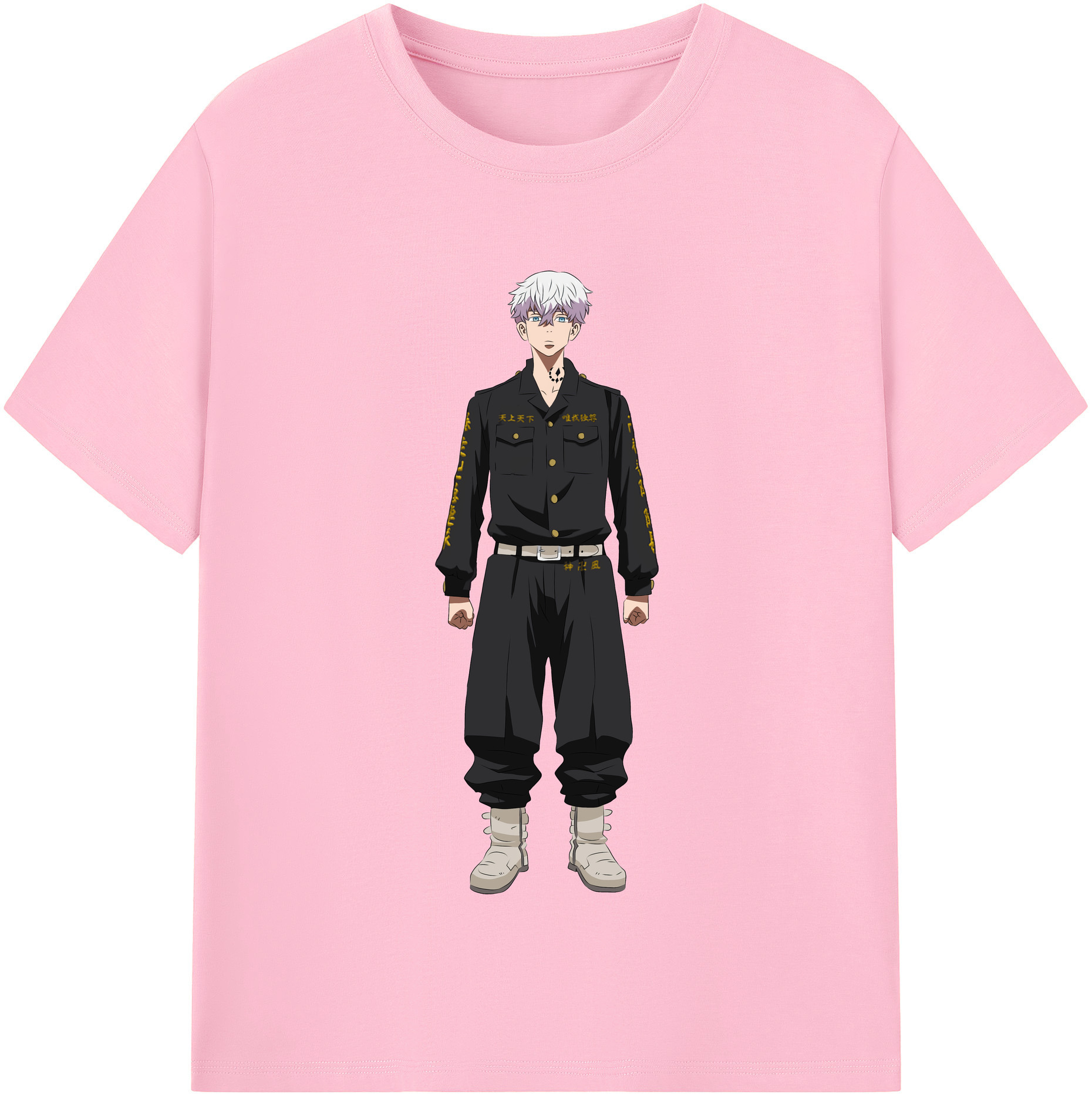 （画像用） 東京リベンジャーズ Tokyo Revengers 綿100％半袖Tシャツ（フロントプリント）