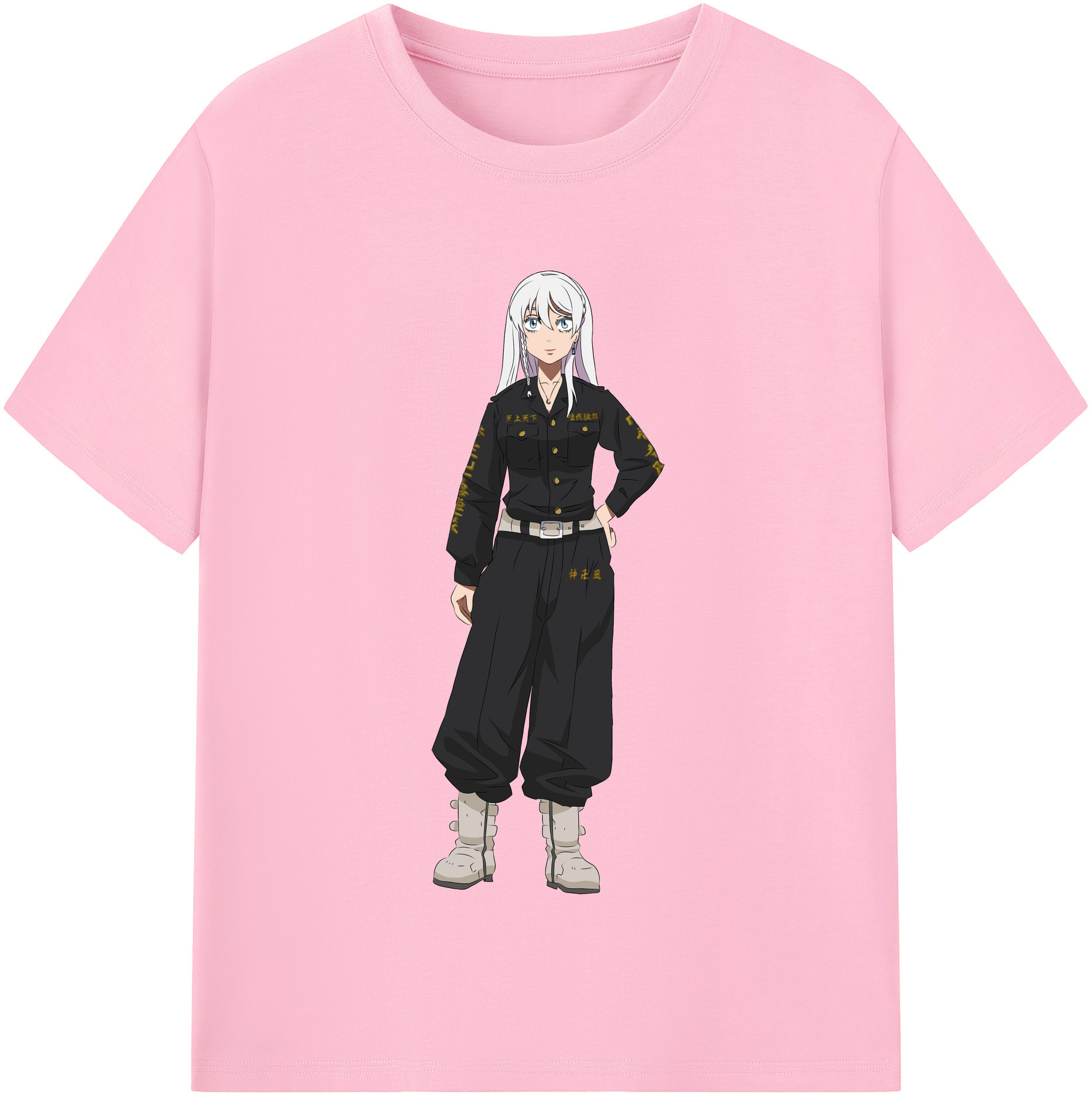 （画像用） 東京リベンジャーズ Tokyo Revengers 綿100％半袖Tシャツ（フロントプリント）