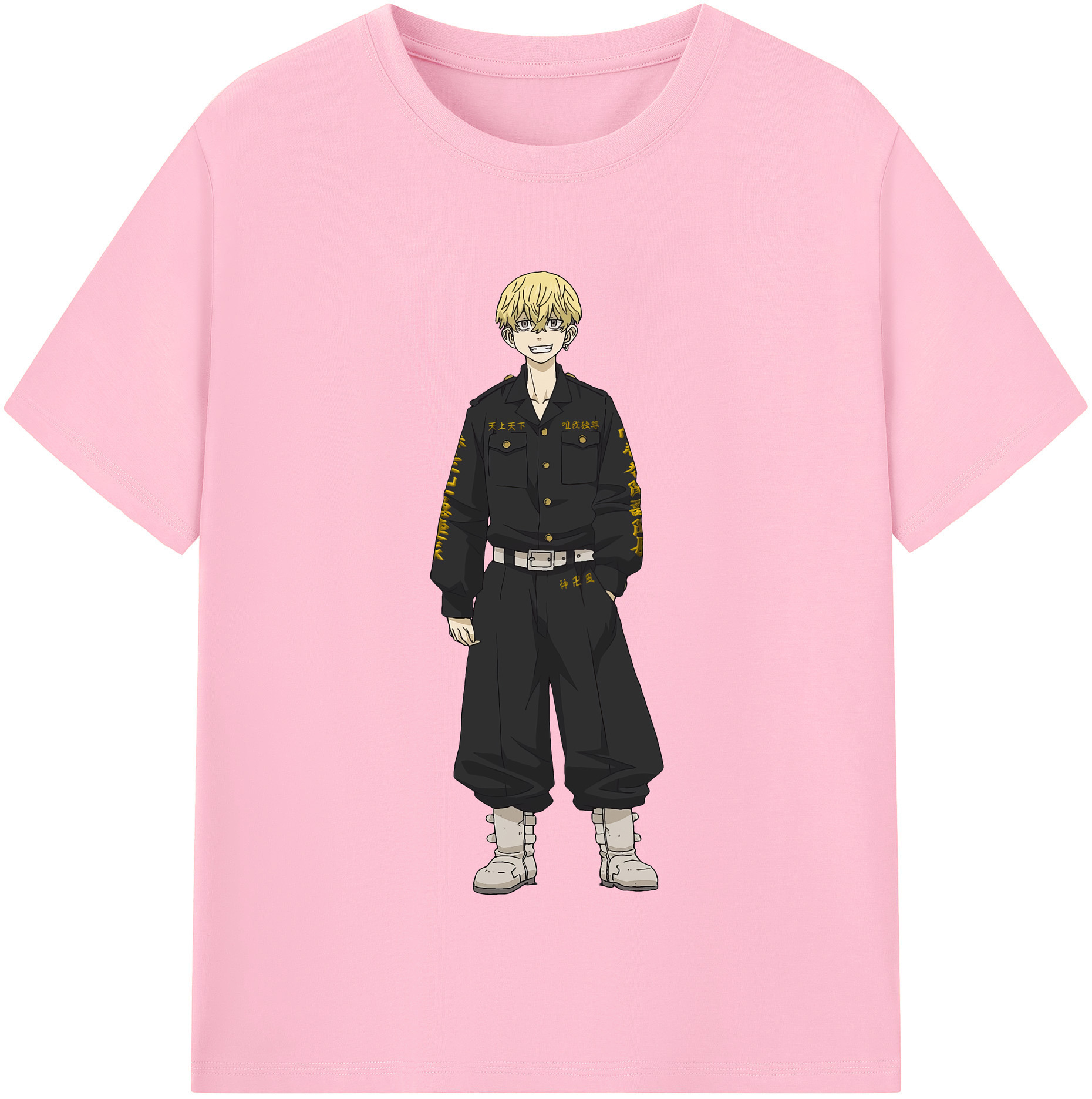 （画像用） 東京リベンジャーズ Tokyo Revengers 綿100％半袖Tシャツ（フロントプリント）