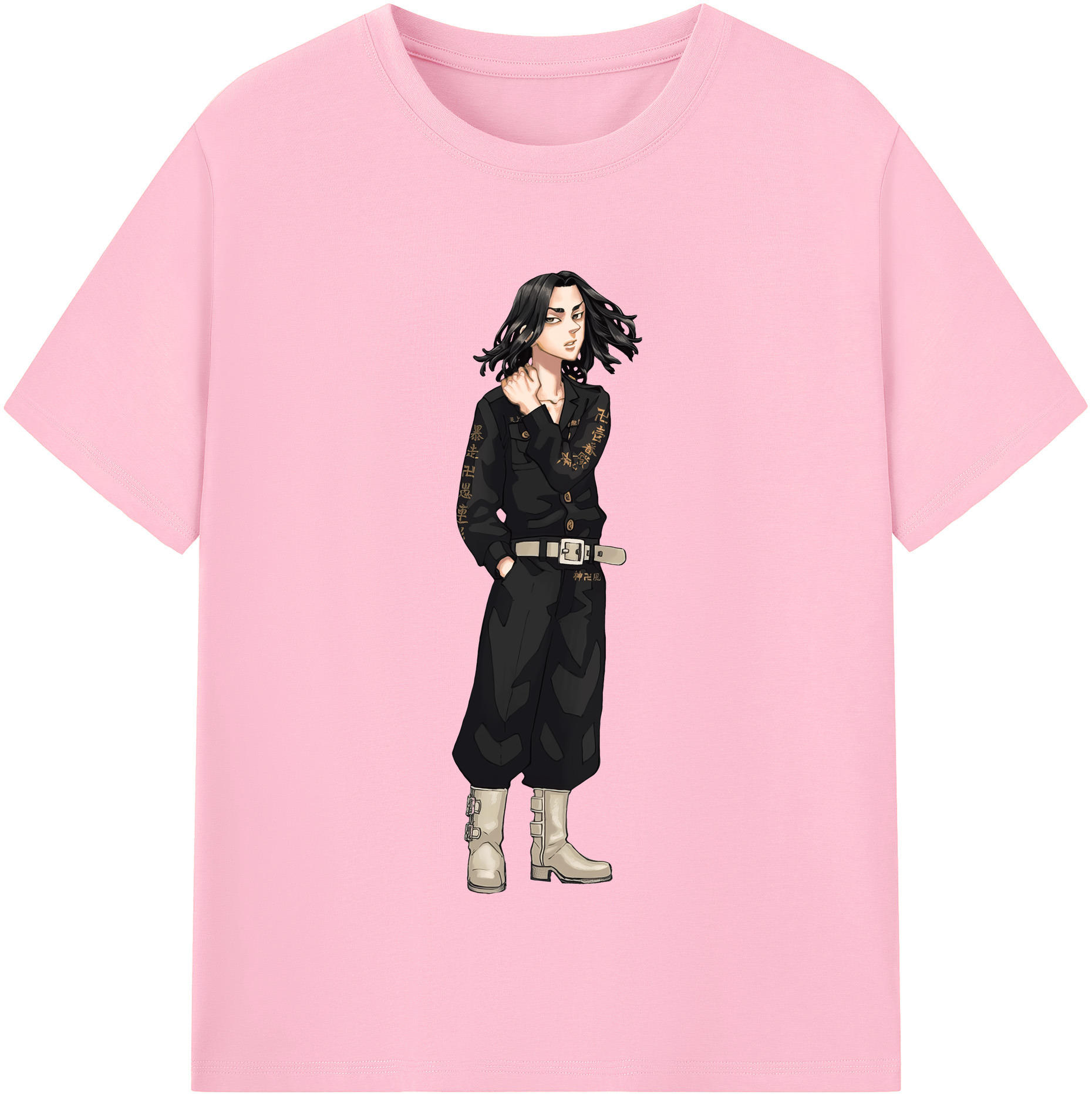 （画像用） 東京リベンジャーズ Tokyo Revengers 綿100％半袖Tシャツ（フロントプリント）