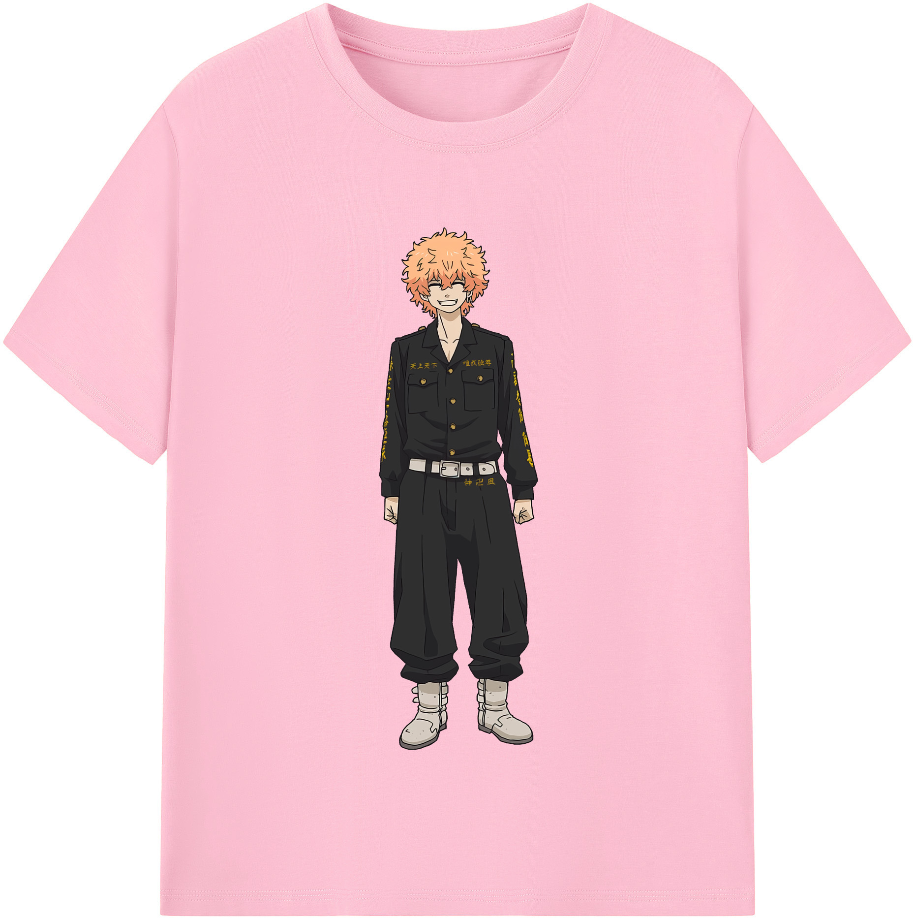 （画像用） 東京リベンジャーズ Tokyo Revengers 綿100％半袖Tシャツ（フロントプリント）
