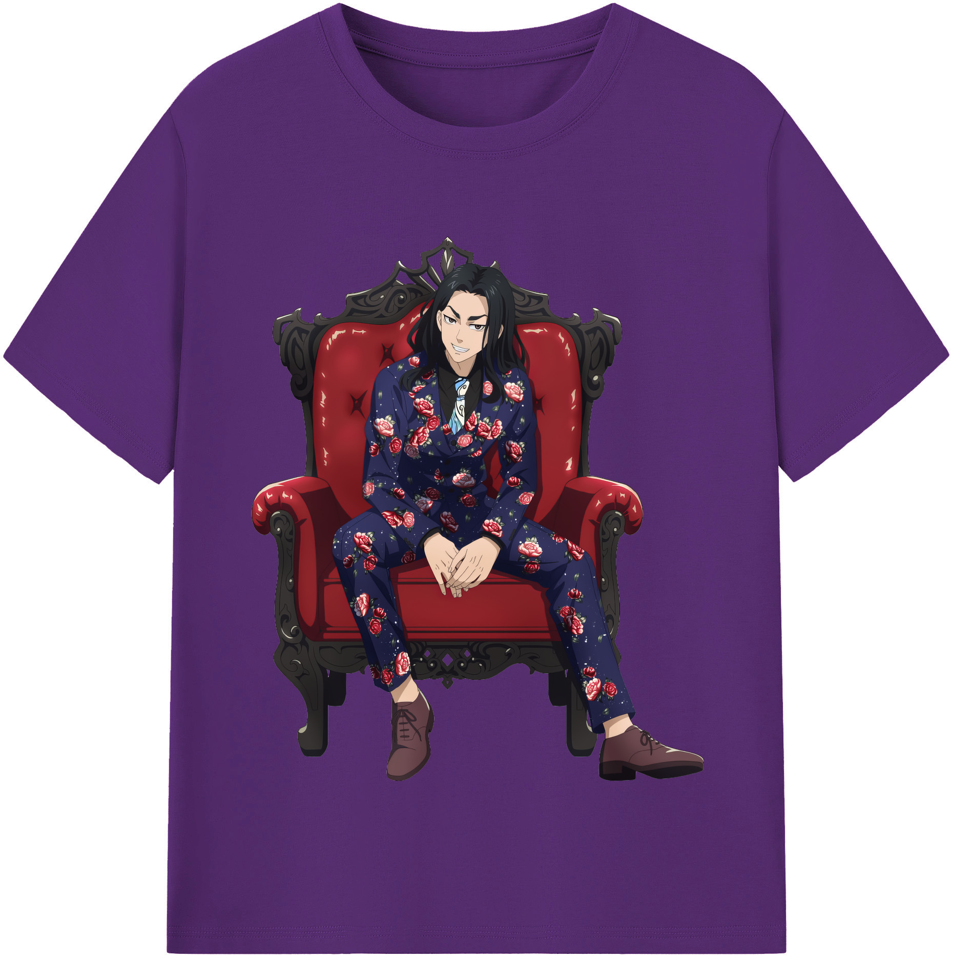（画像用） 東京リベンジャーズ Tokyo Revengers 綿100％半袖Tシャツ（フロントプリント）