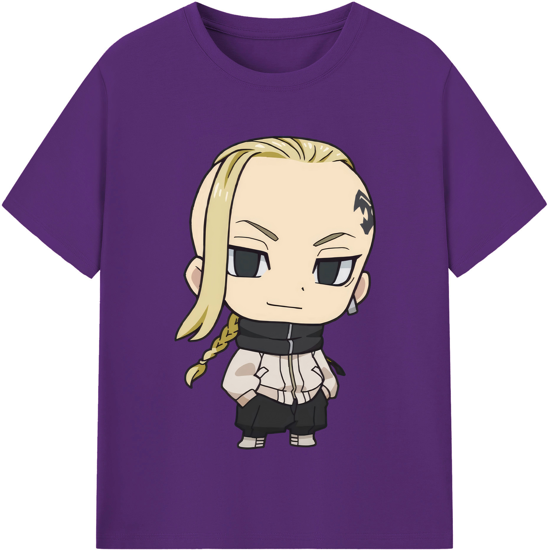 （画像用） 東京リベンジャーズ Tokyo Revengers 綿100％半袖Tシャツ（フロントプリント）