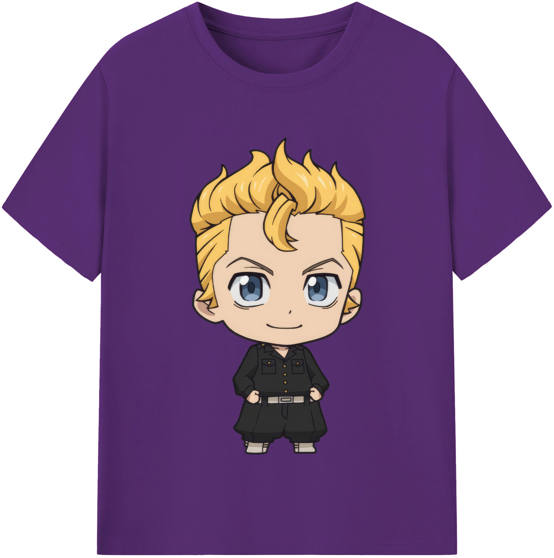 （画像用） 東京リベンジャーズ Tokyo Revengers 綿100％半袖Tシャツ（フロントプリント）