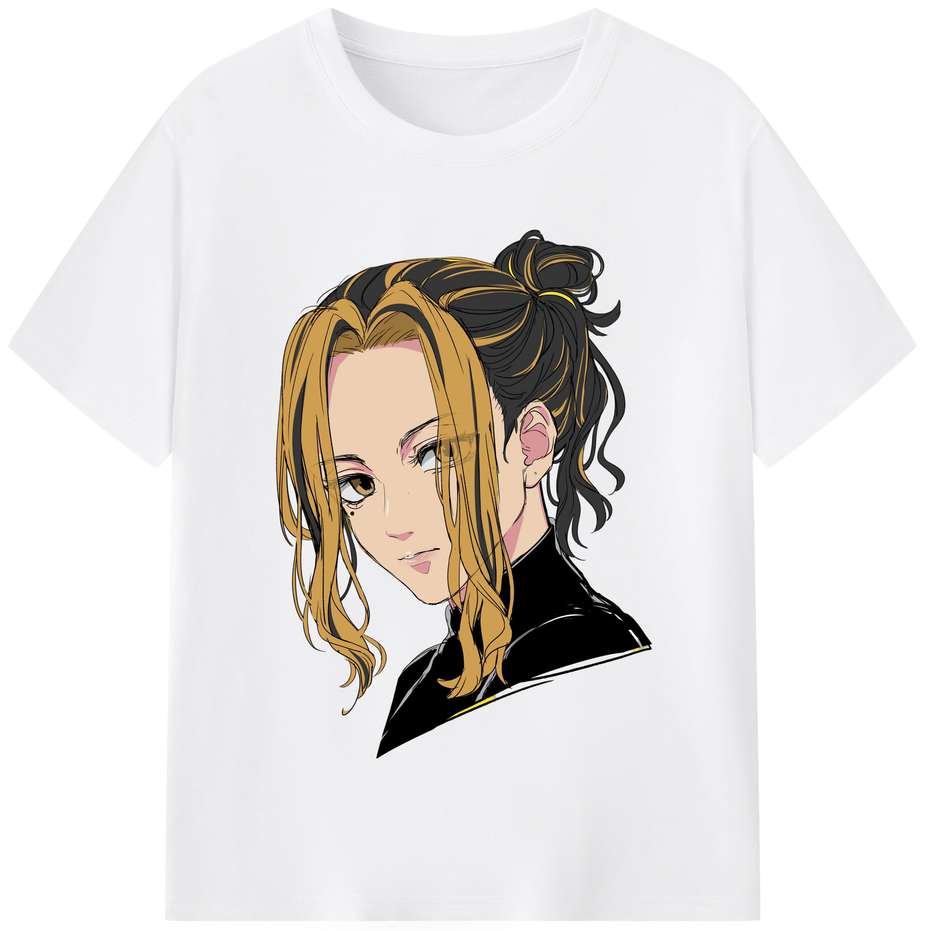 （画像用） 東京リベンジャーズ Tokyo Revengers 綿100％半袖Tシャツ（フロントプリント）