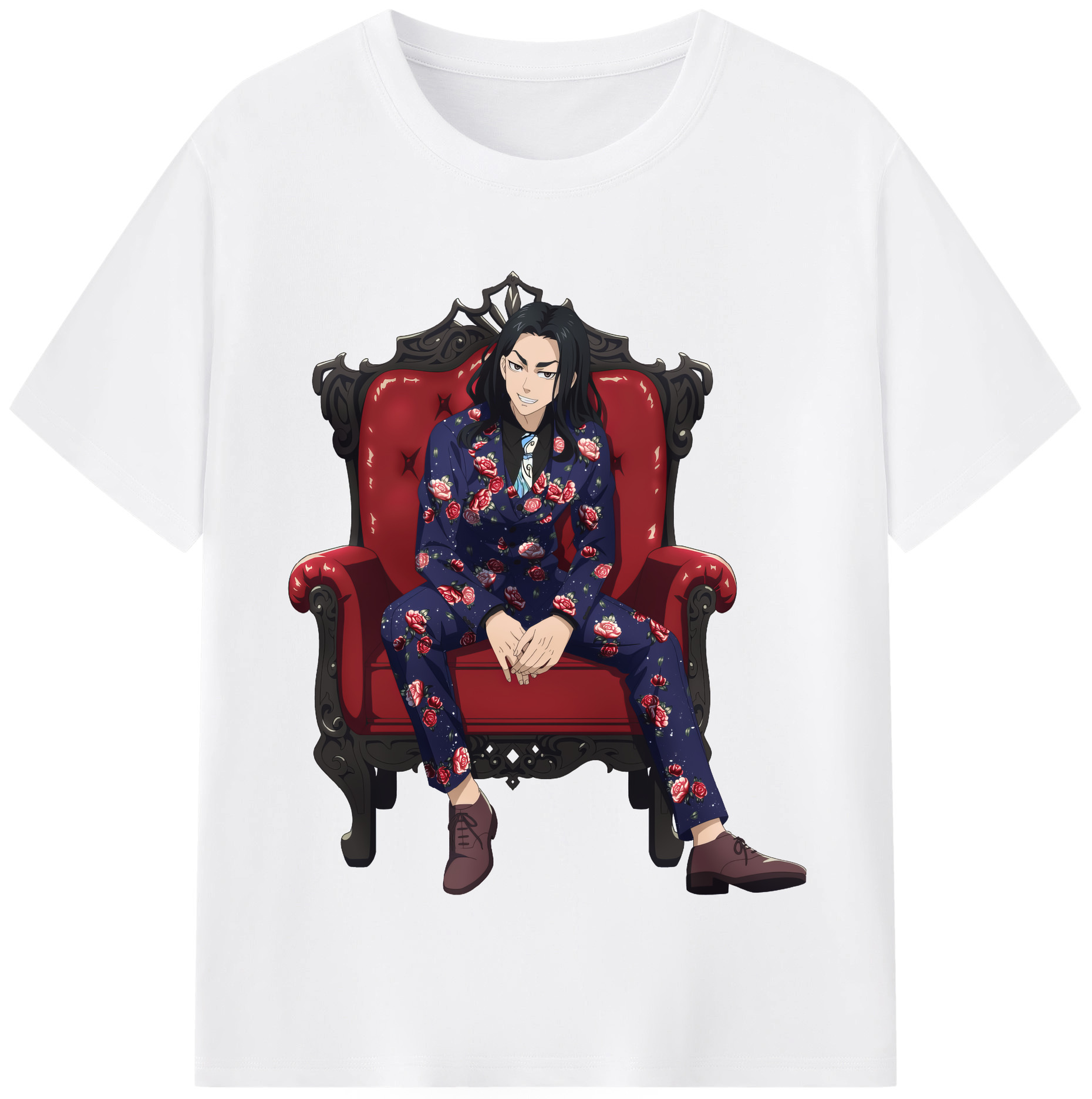 （画像用） 東京リベンジャーズ Tokyo Revengers 綿100％半袖Tシャツ（フロントプリント）