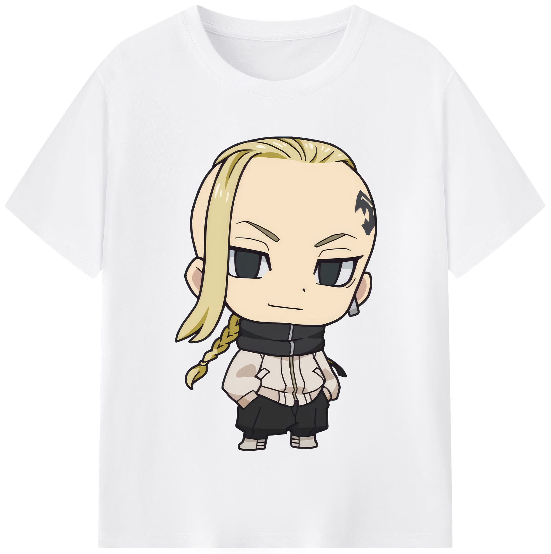 （画像用） 東京リベンジャーズ Tokyo Revengers 綿100％半袖Tシャツ（フロントプリント）