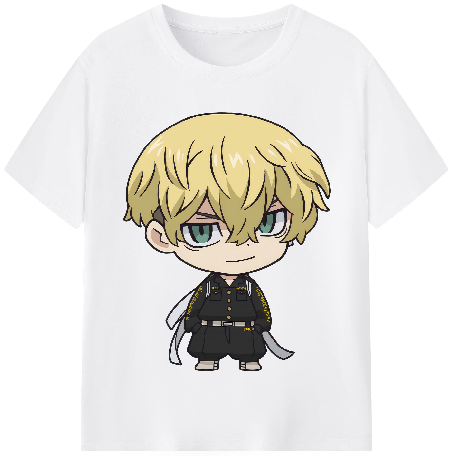 （画像用） 東京リベンジャーズ Tokyo Revengers 綿100％半袖Tシャツ（フロントプリント）
