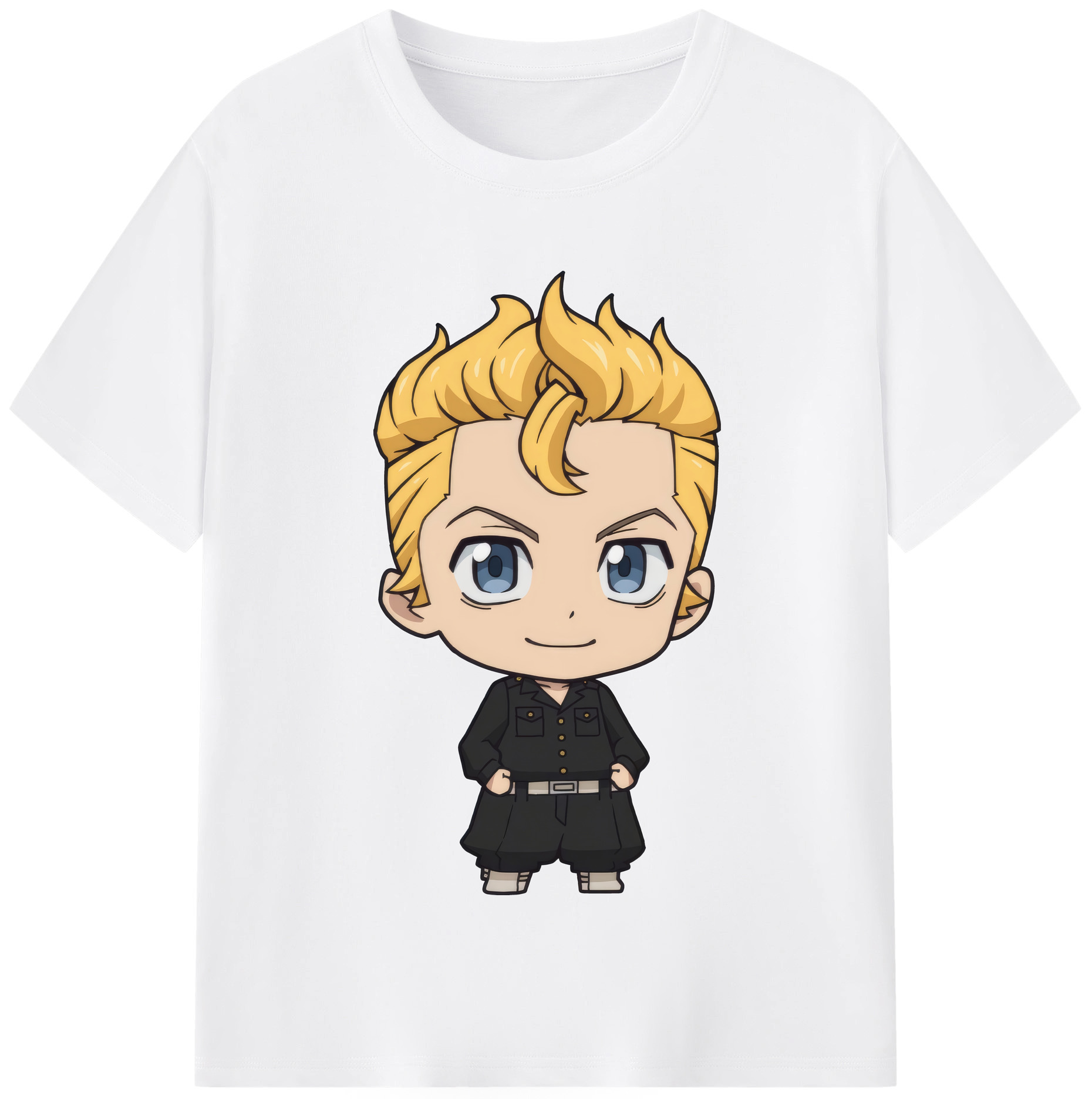 （画像用） 東京リベンジャーズ Tokyo Revengers 綿100％半袖Tシャツ（フロントプリント）