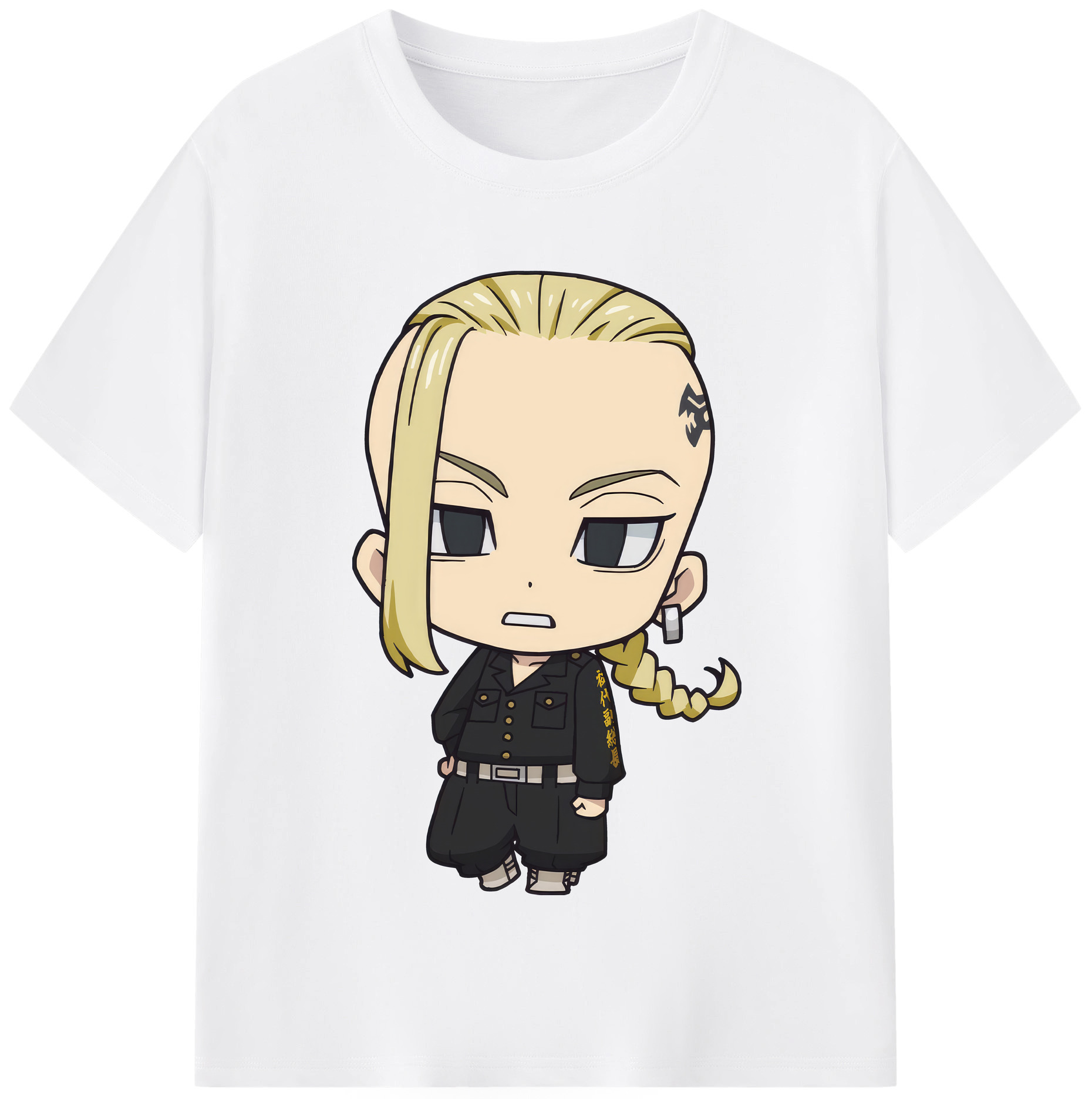 （画像用） 東京リベンジャーズ Tokyo Revengers 綿100％半袖Tシャツ（フロントプリント）