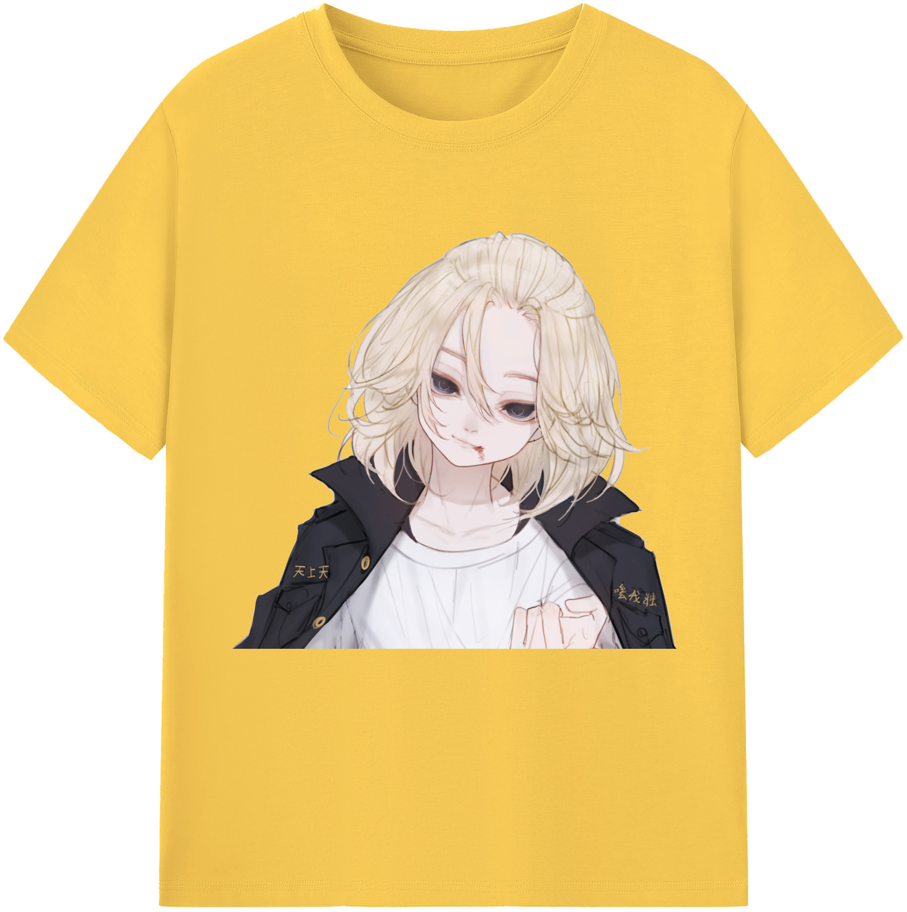（画像用） 東京リベンジャーズ Tokyo Revengers 綿100％半袖Tシャツ（フロントプリント）