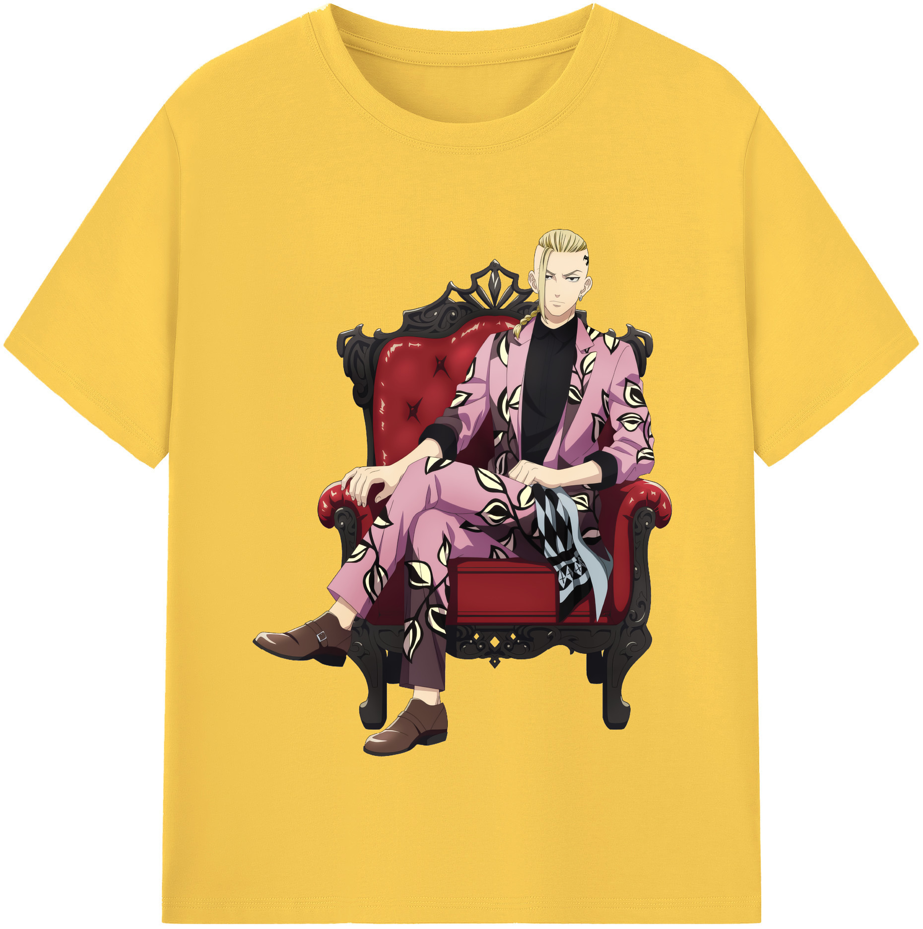 （画像用） 東京リベンジャーズ Tokyo Revengers 綿100％半袖Tシャツ（フロントプリント）
