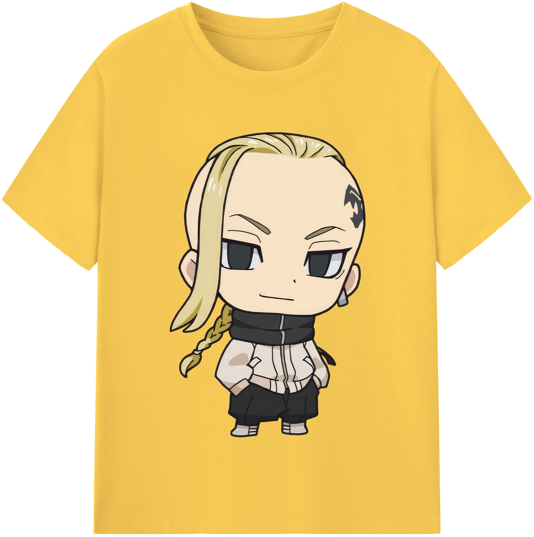 （画像用） 東京リベンジャーズ Tokyo Revengers 綿100％半袖Tシャツ（フロントプリント）