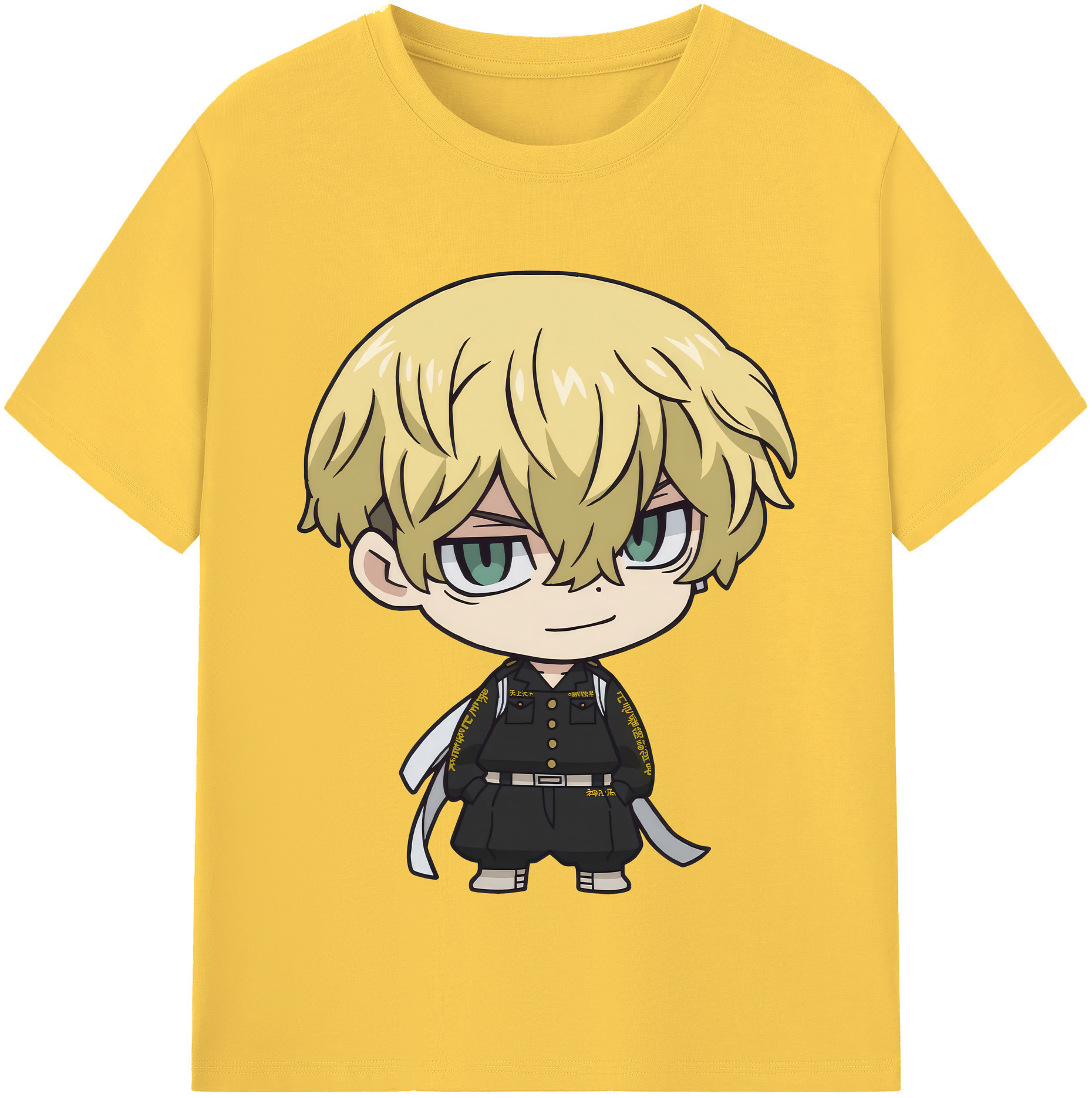 （画像用） 東京リベンジャーズ Tokyo Revengers 綿100％半袖Tシャツ（フロントプリント）