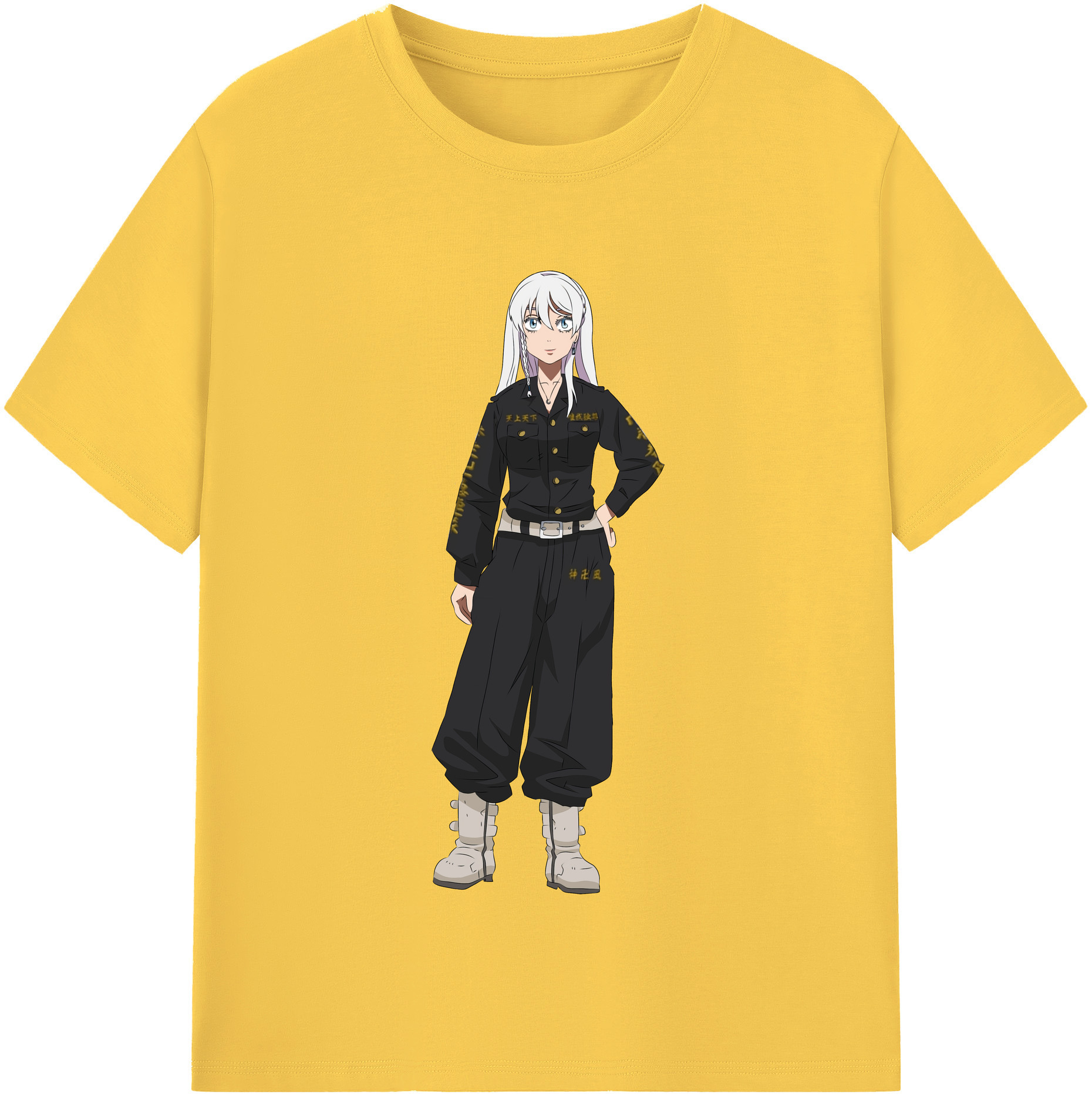 （画像用） 東京リベンジャーズ Tokyo Revengers 綿100％半袖Tシャツ（フロントプリント）