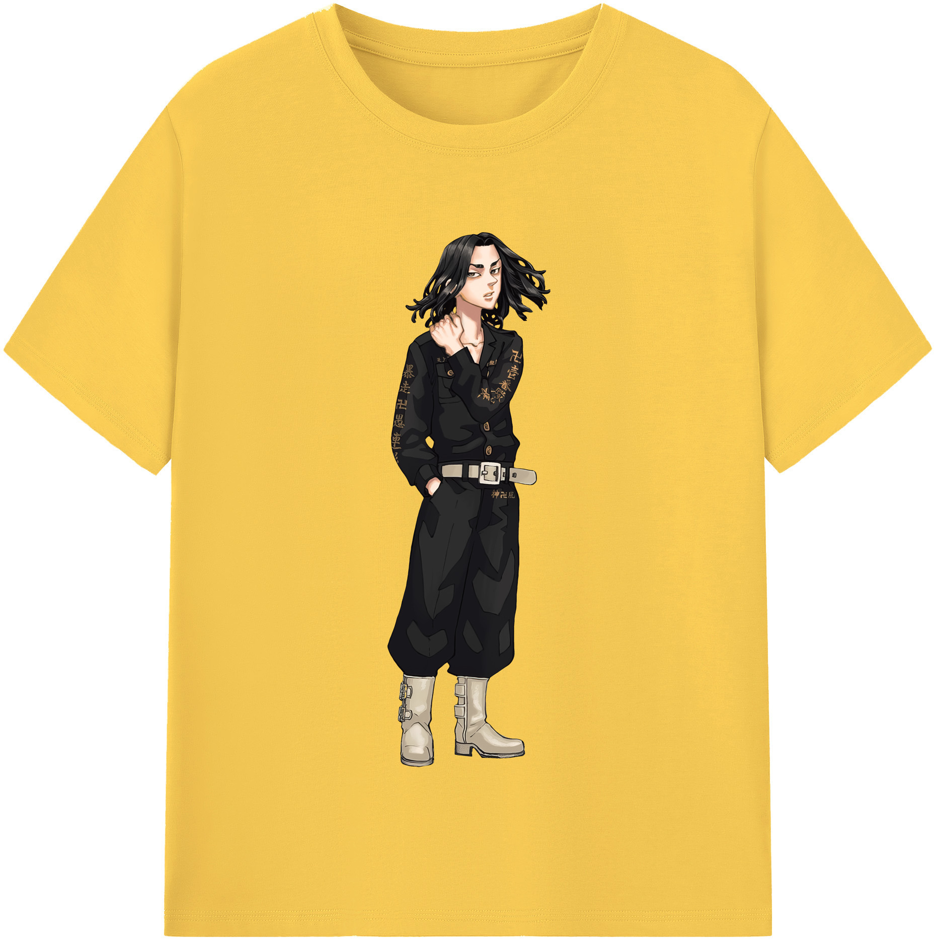 （画像用） 東京リベンジャーズ Tokyo Revengers 綿100％半袖Tシャツ（フロントプリント）