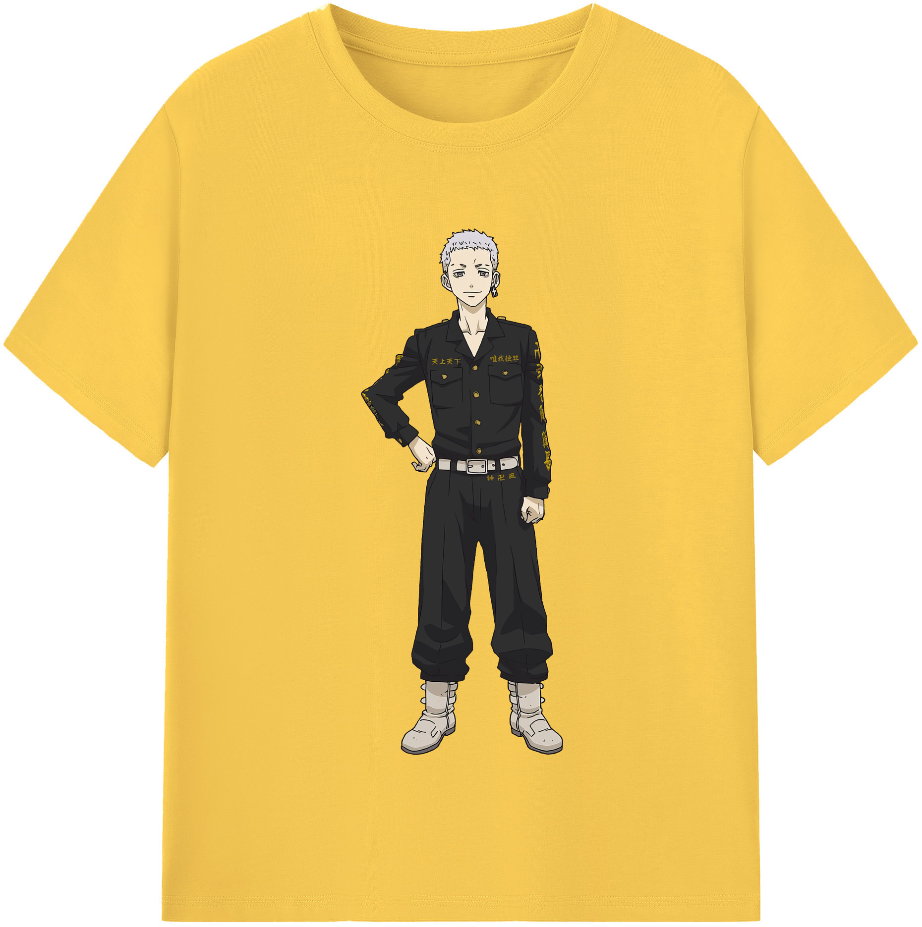 （画像用） 東京リベンジャーズ Tokyo Revengers 綿100％半袖Tシャツ（フロントプリント）