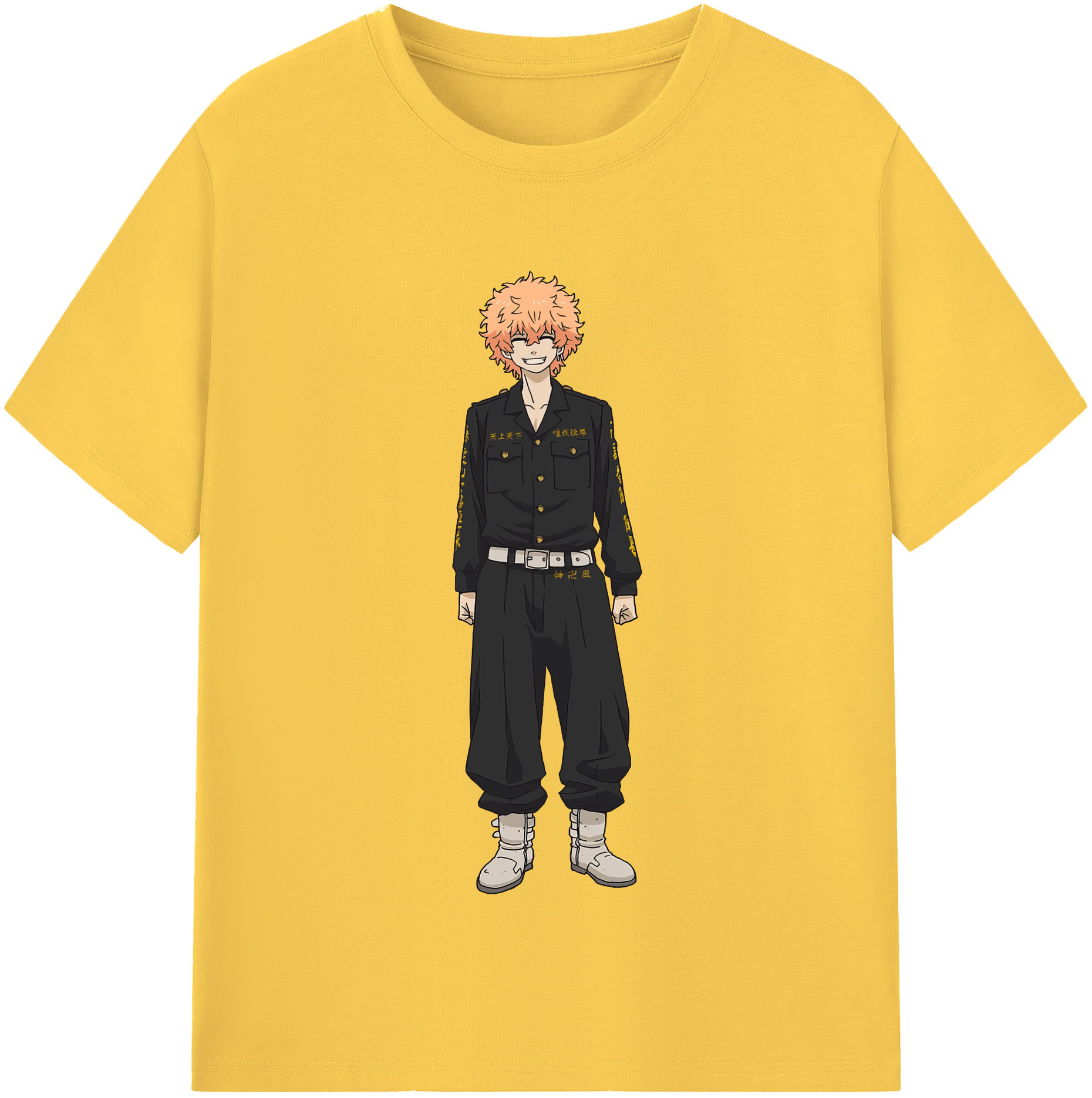 （画像用） 東京リベンジャーズ Tokyo Revengers 綿100％半袖Tシャツ（フロントプリント）