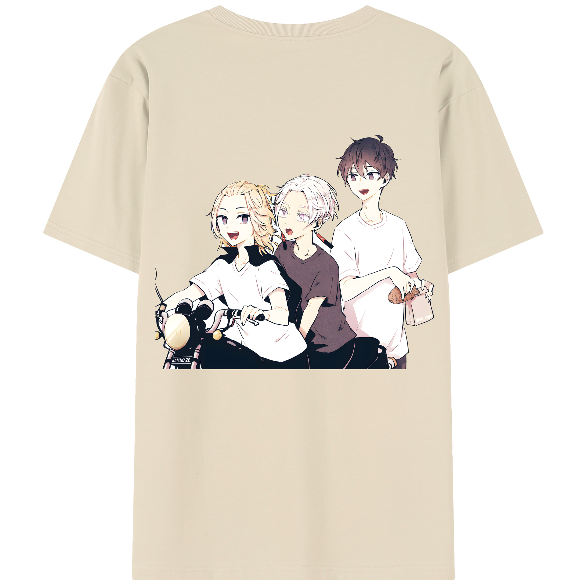 （画像用） 東京リベンジャーズ Tokyo Revengers 綿100％半袖Tシャツ（背面プリント）