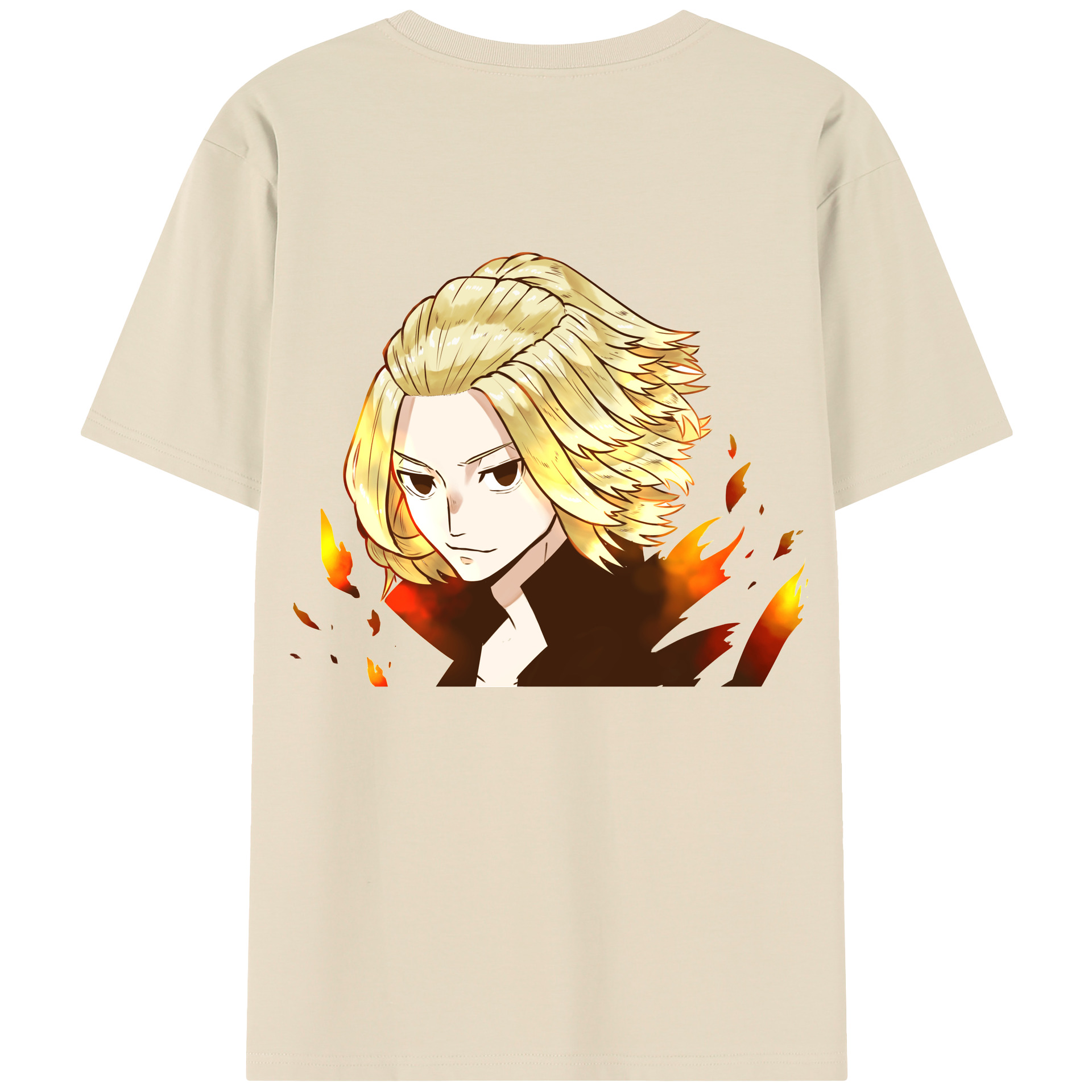 （画像用） 東京リベンジャーズ Tokyo Revengers 綿100％半袖Tシャツ（背面プリント）