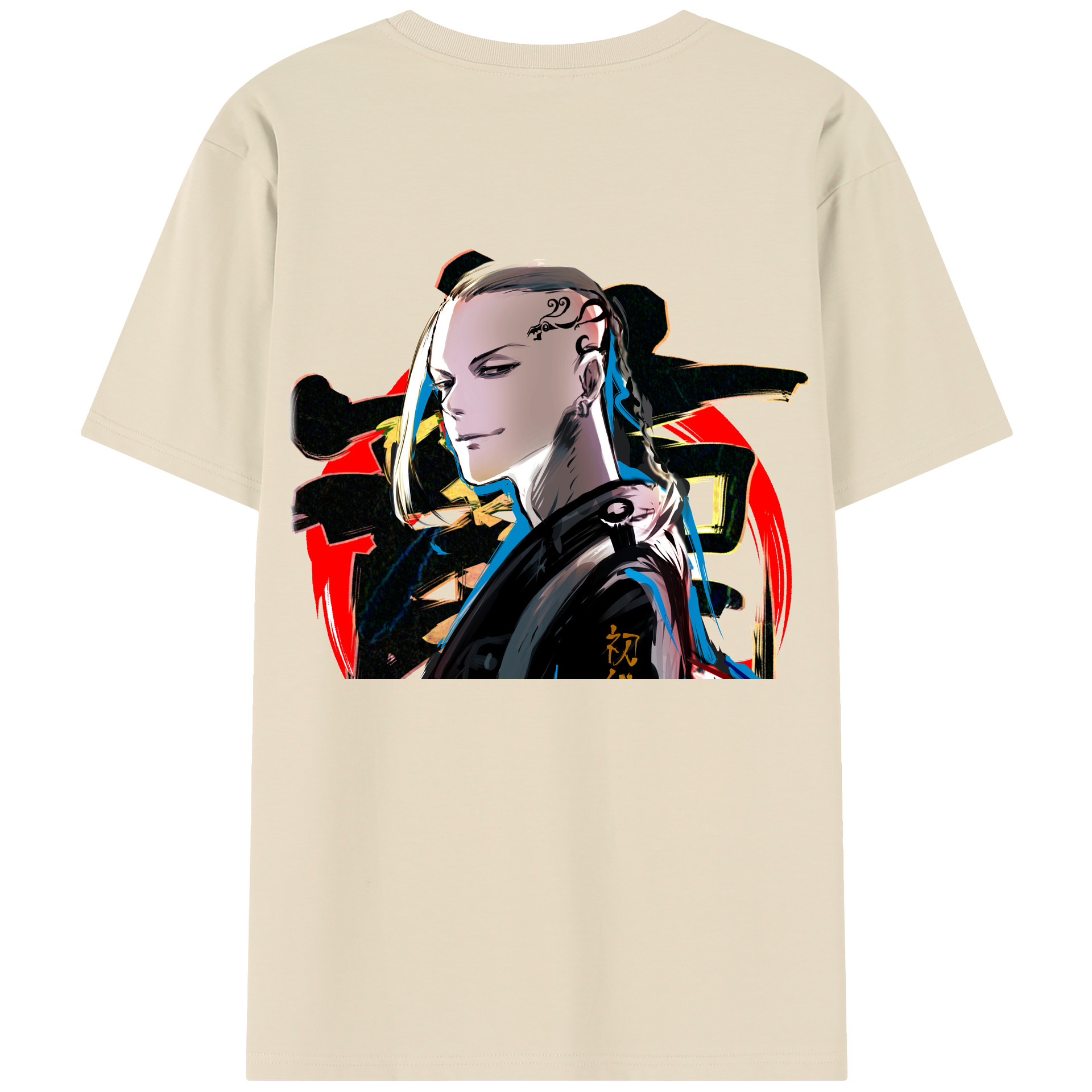 （画像用） 東京リベンジャーズ Tokyo Revengers 綿100％半袖Tシャツ（背面プリント）