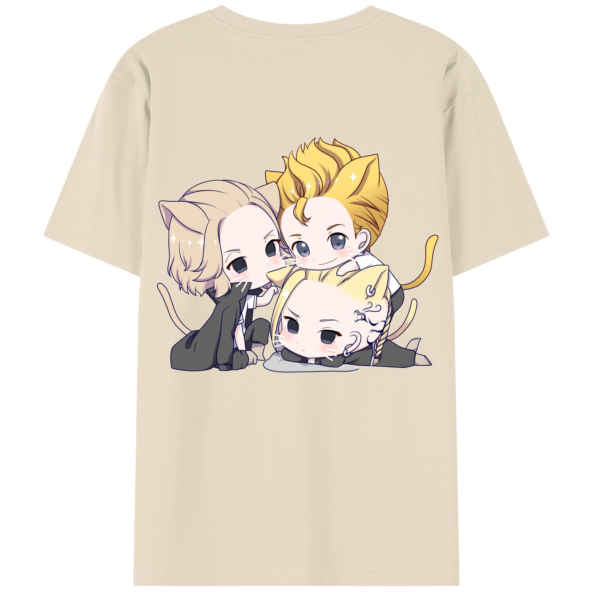 （画像用） 東京リベンジャーズ Tokyo Revengers 綿100％半袖Tシャツ（背面プリント）