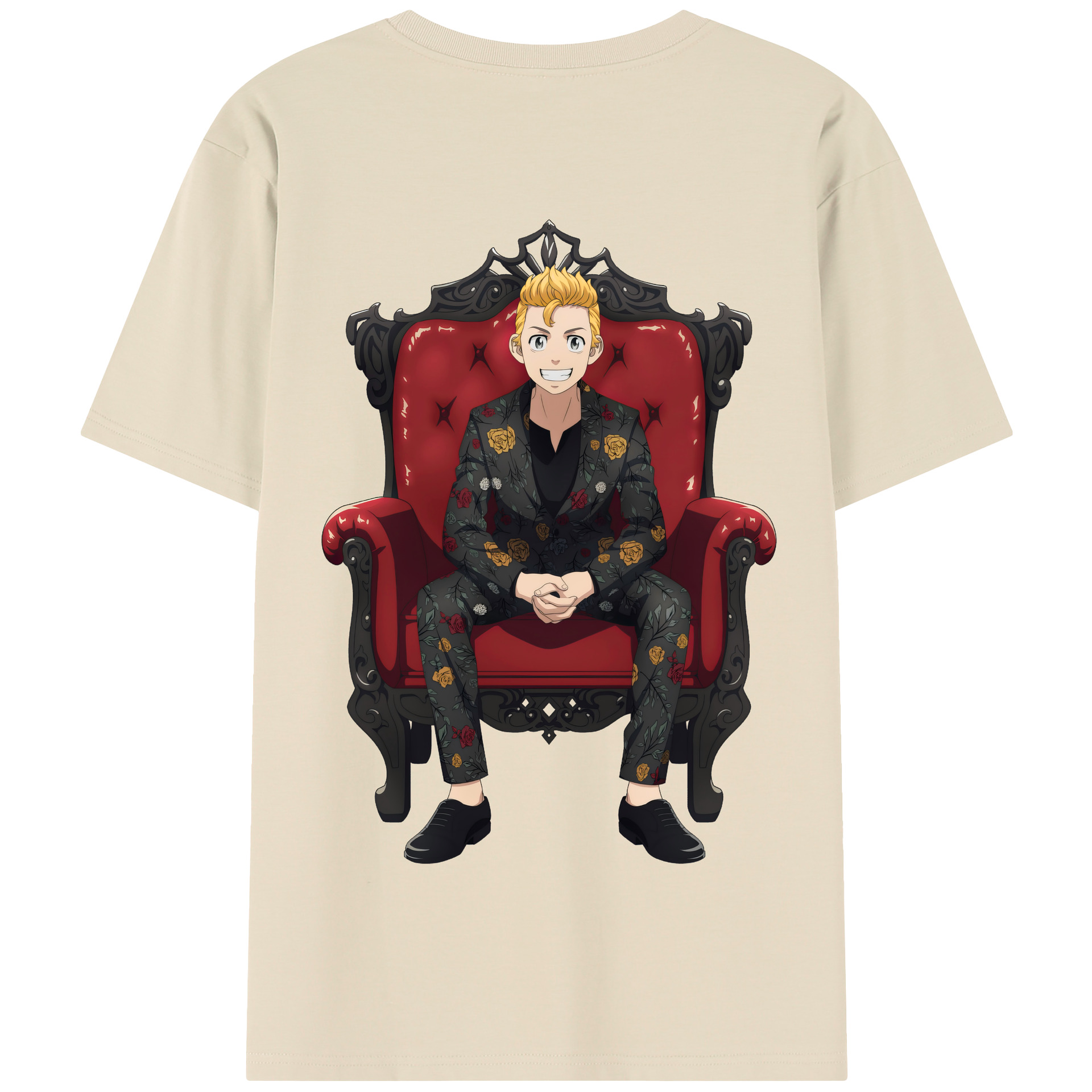 （画像用） 東京リベンジャーズ Tokyo Revengers 綿100％半袖Tシャツ（背面プリント）