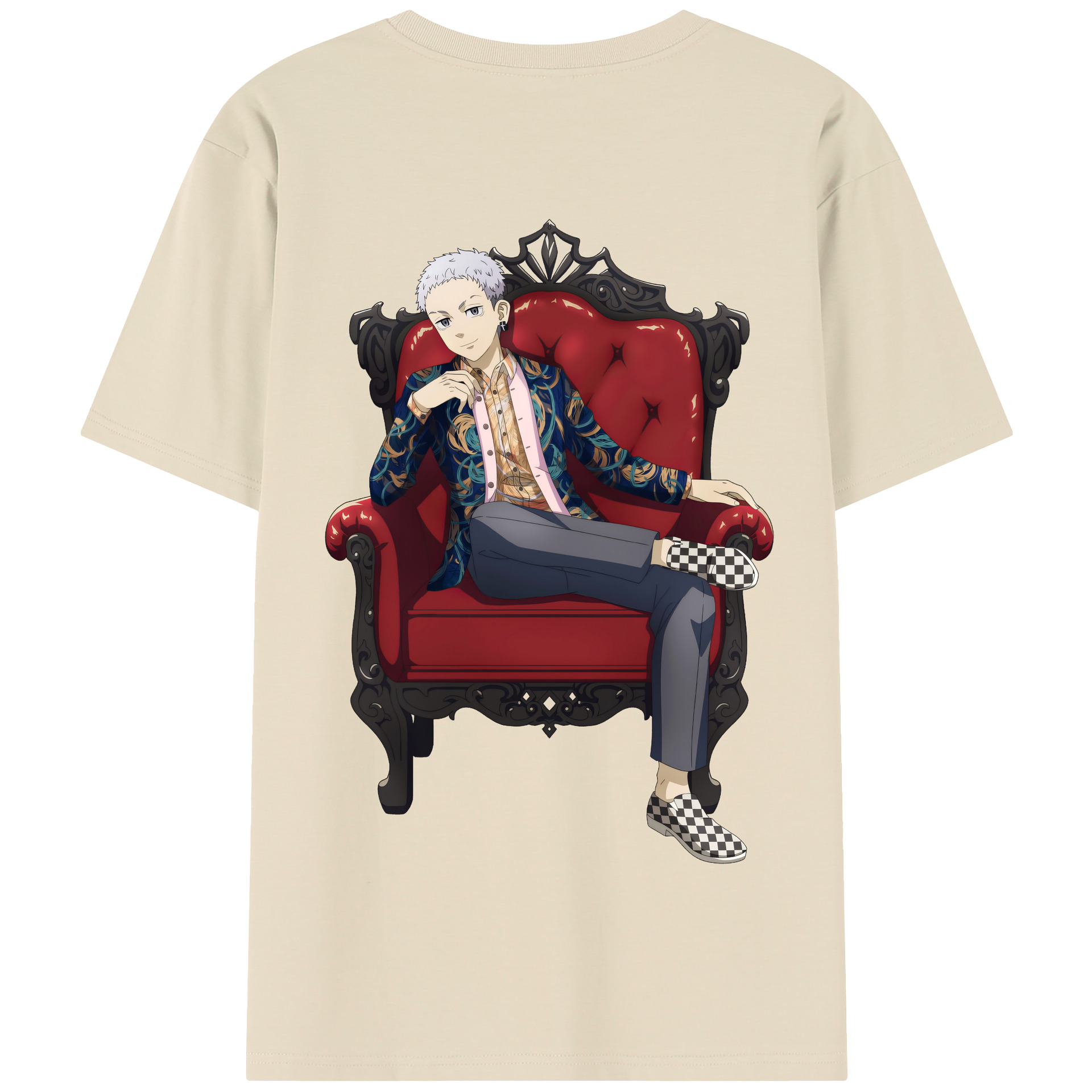 （画像用） 東京リベンジャーズ Tokyo Revengers 綿100％半袖Tシャツ（背面プリント）