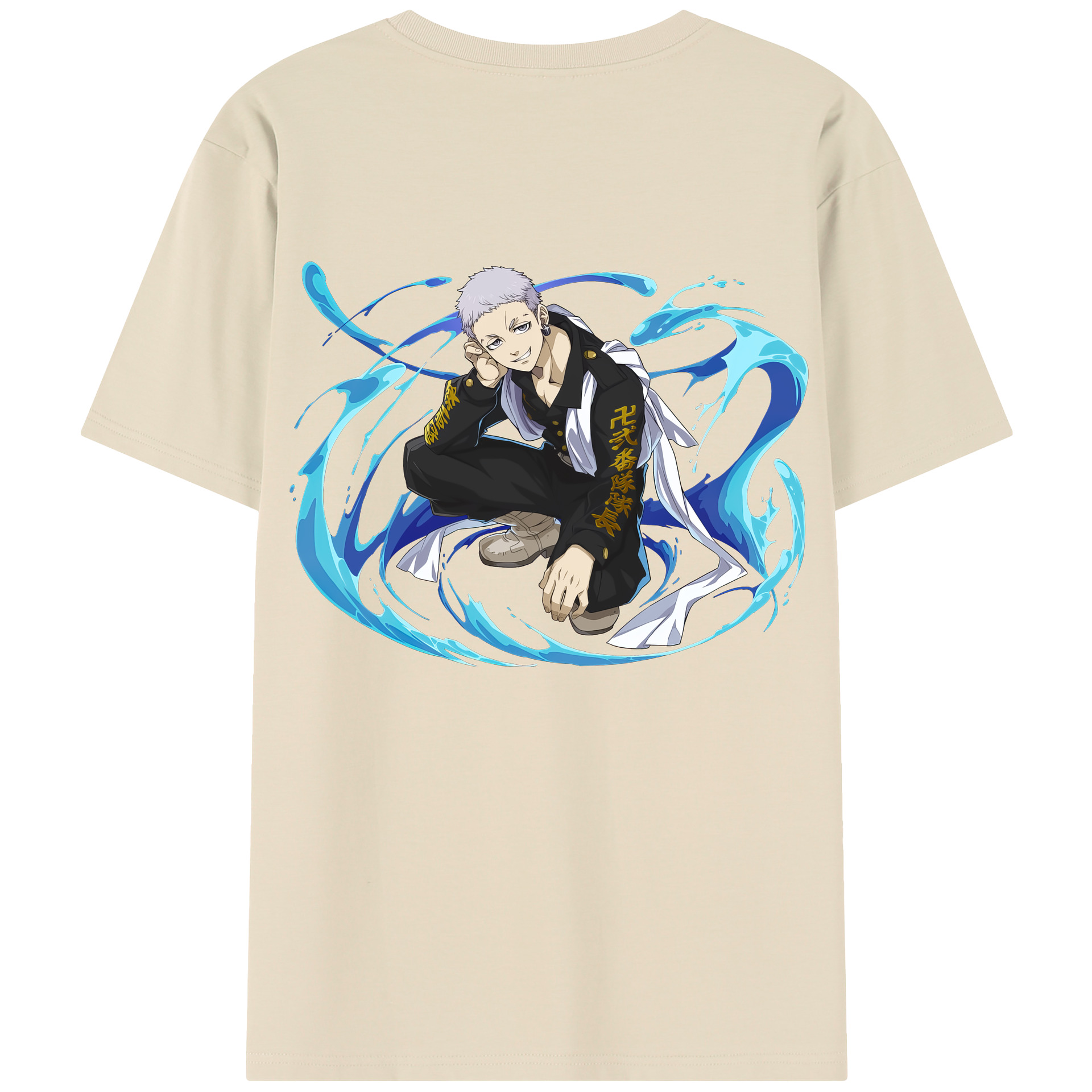 （画像用） 東京リベンジャーズ Tokyo Revengers 綿100％半袖Tシャツ（背面プリント）