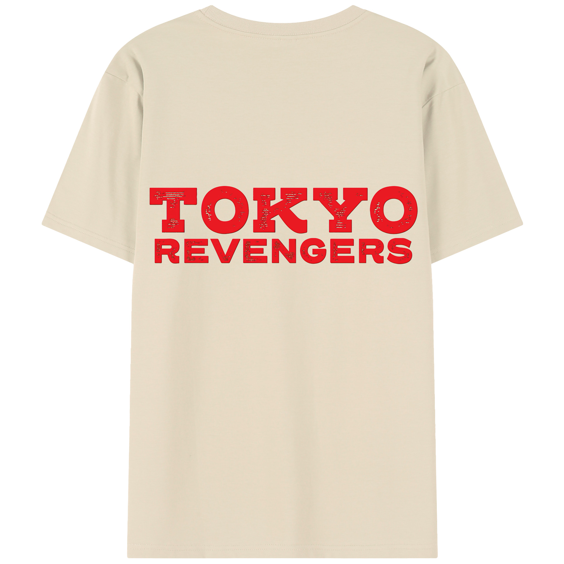 （画像用） 東京リベンジャーズ Tokyo Revengers 綿100％半袖Tシャツ（背面プリント）