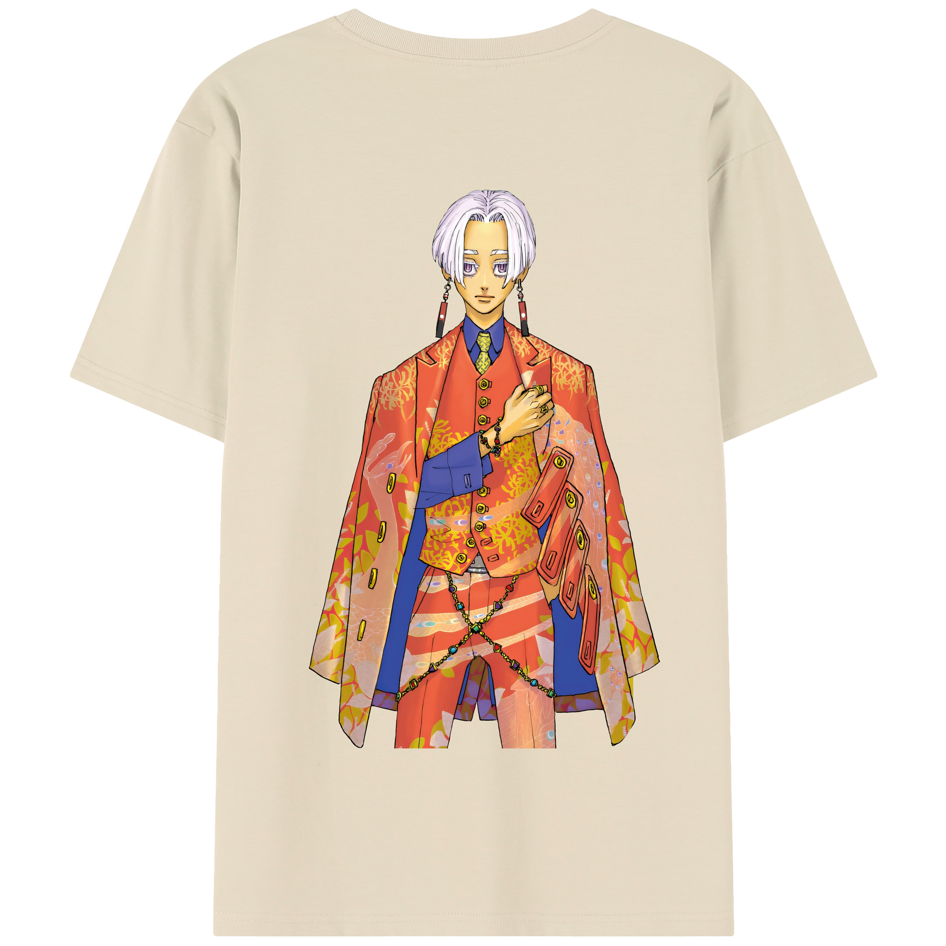 （画像用） 東京リベンジャーズ Tokyo Revengers 綿100％半袖Tシャツ（背面プリント）