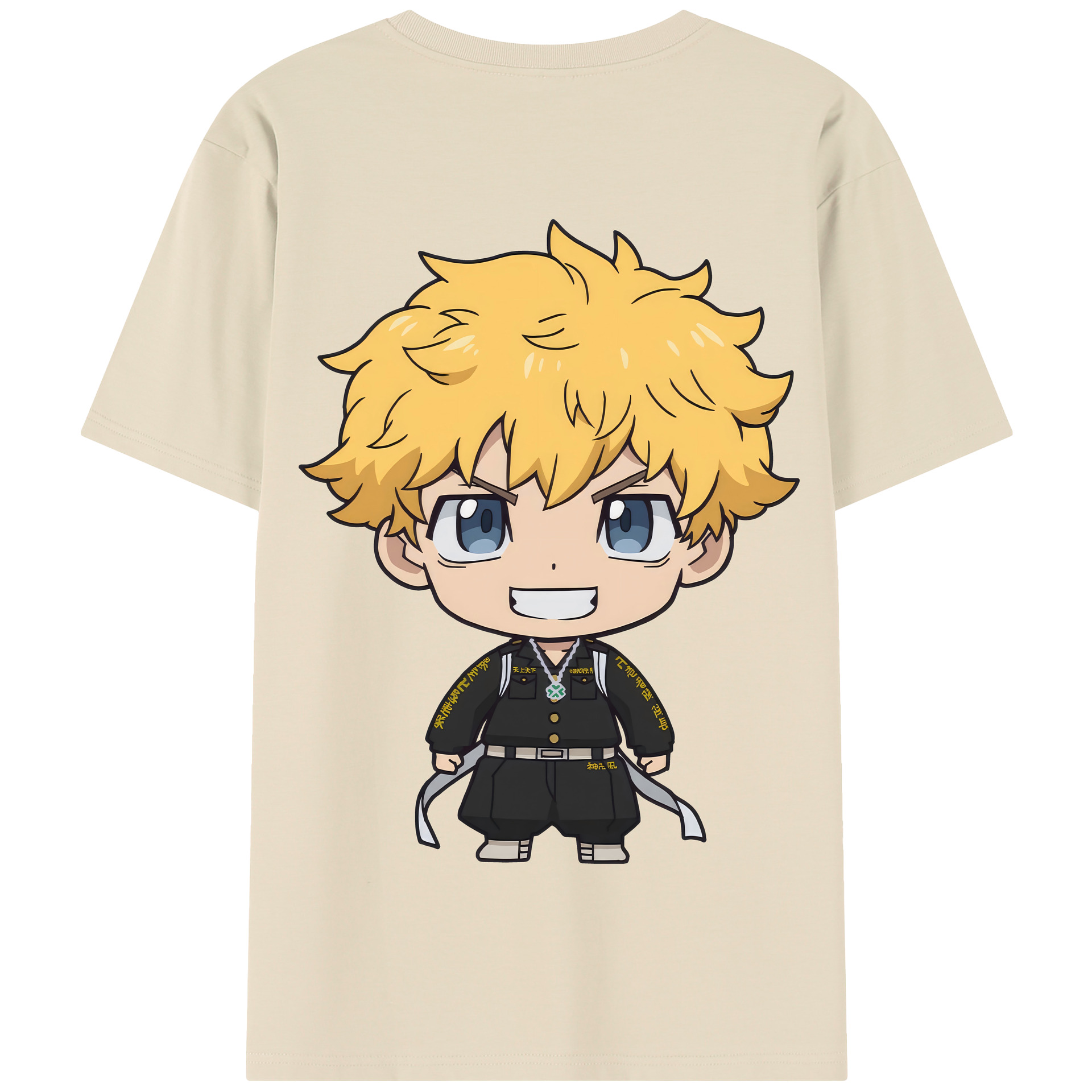 （画像用） 東京リベンジャーズ Tokyo Revengers 綿100％半袖Tシャツ（背面プリント）