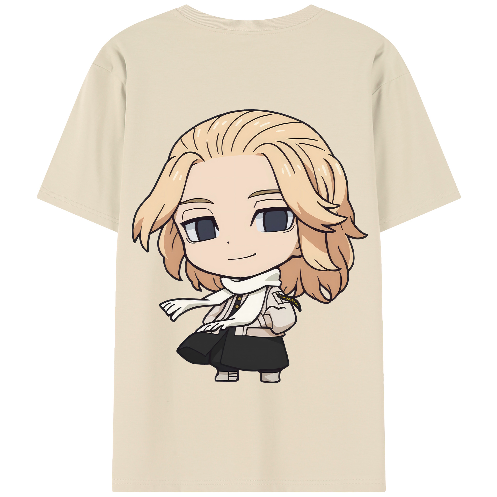（画像用） 東京リベンジャーズ Tokyo Revengers 綿100％半袖Tシャツ（背面プリント）