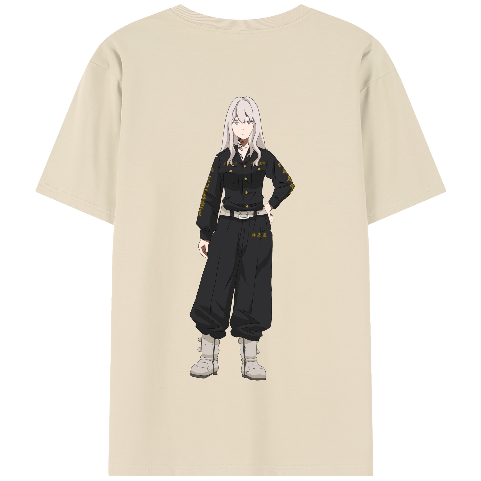 （画像用） 東京リベンジャーズ Tokyo Revengers 綿100％半袖Tシャツ（背面プリント）
