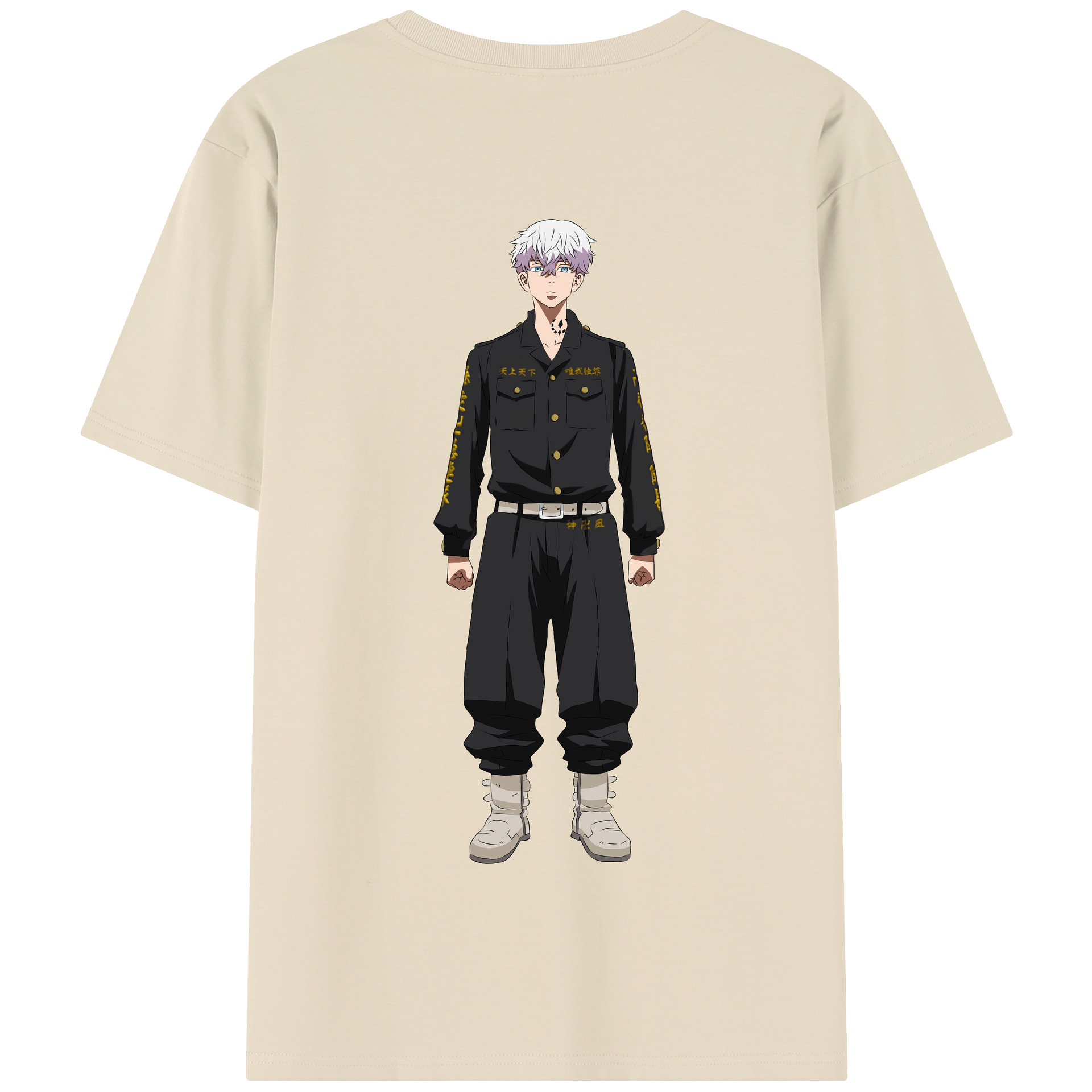 （画像用） 東京リベンジャーズ Tokyo Revengers 綿100％半袖Tシャツ（背面プリント）