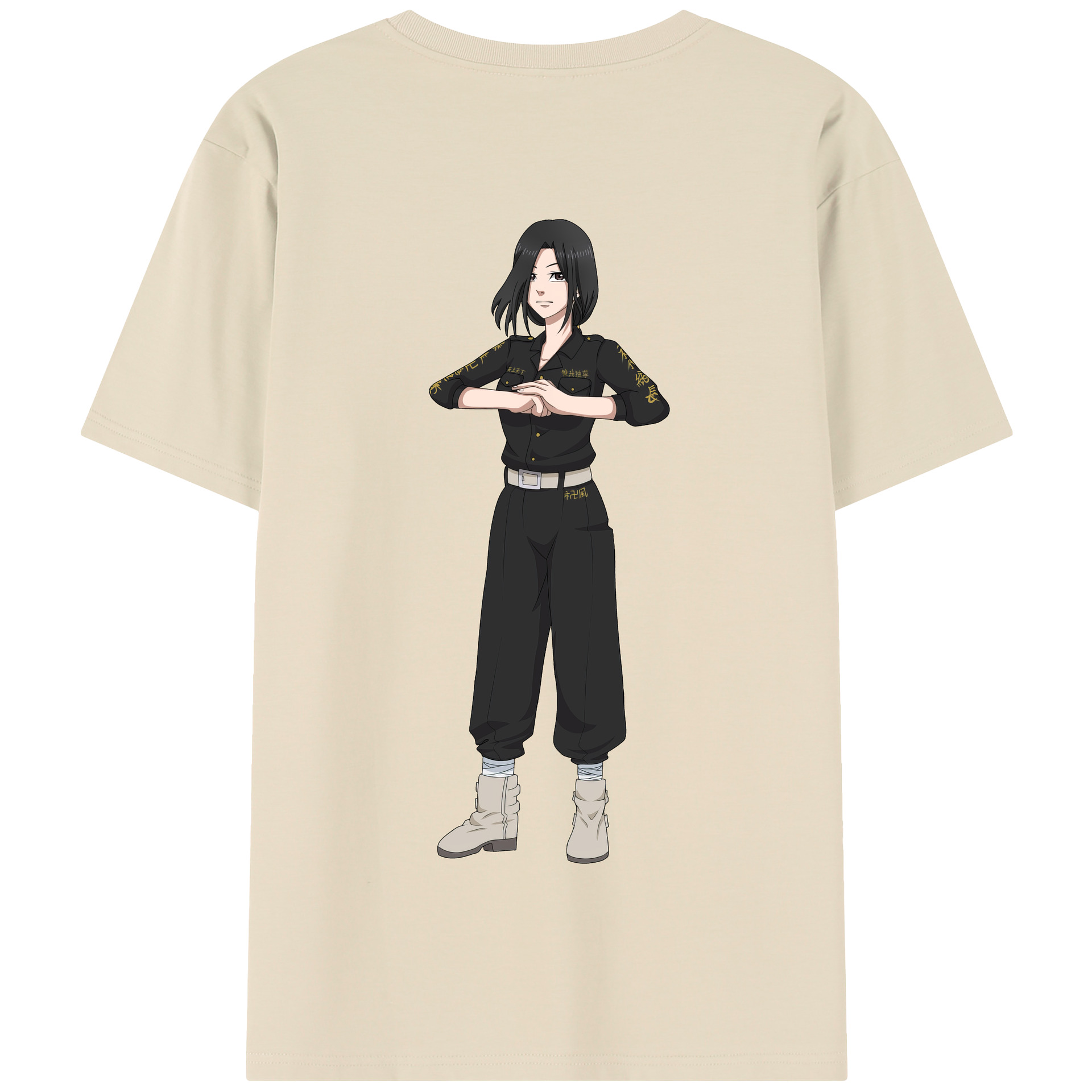 （画像用） 東京リベンジャーズ Tokyo Revengers 綿100％半袖Tシャツ（背面プリント）